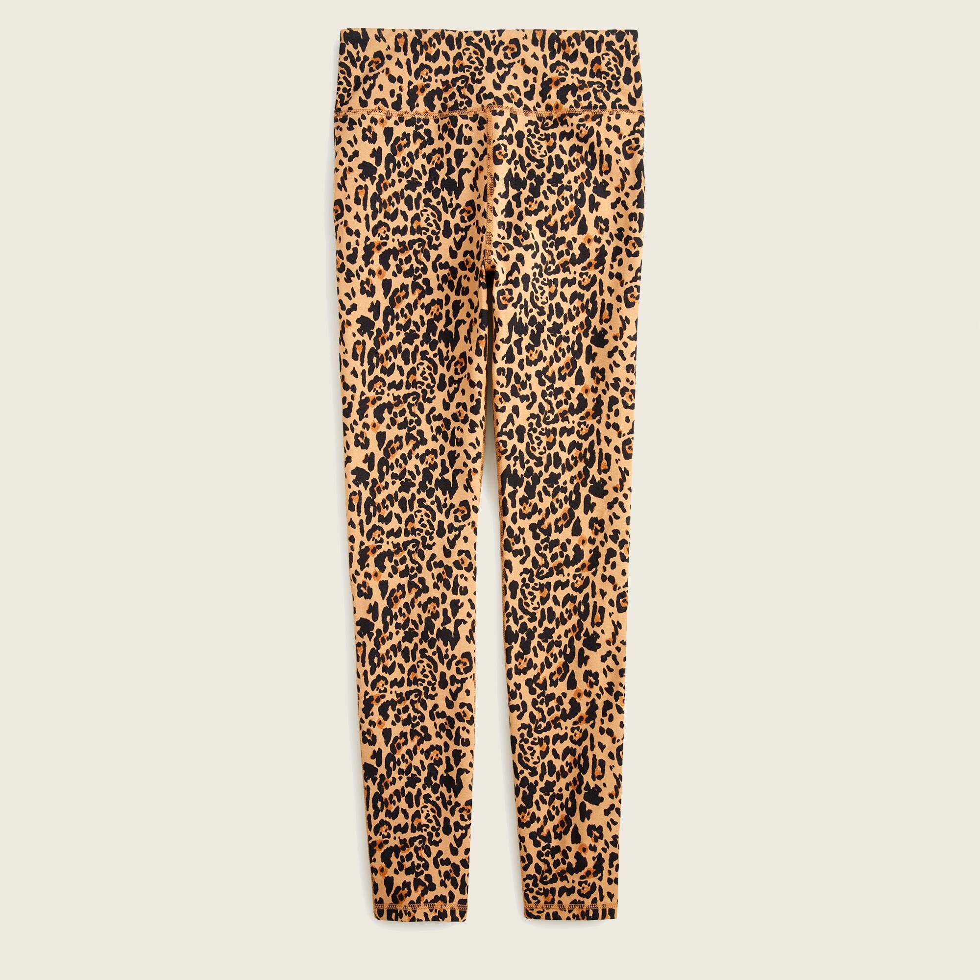 J.Crew: 7/8 High-rise Leggings In Leopard For Women