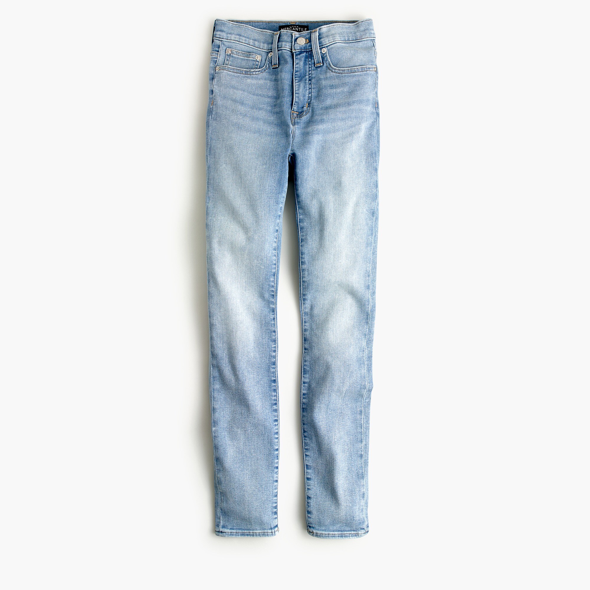 10" highest-rise skinny jean in light vintage blue for women