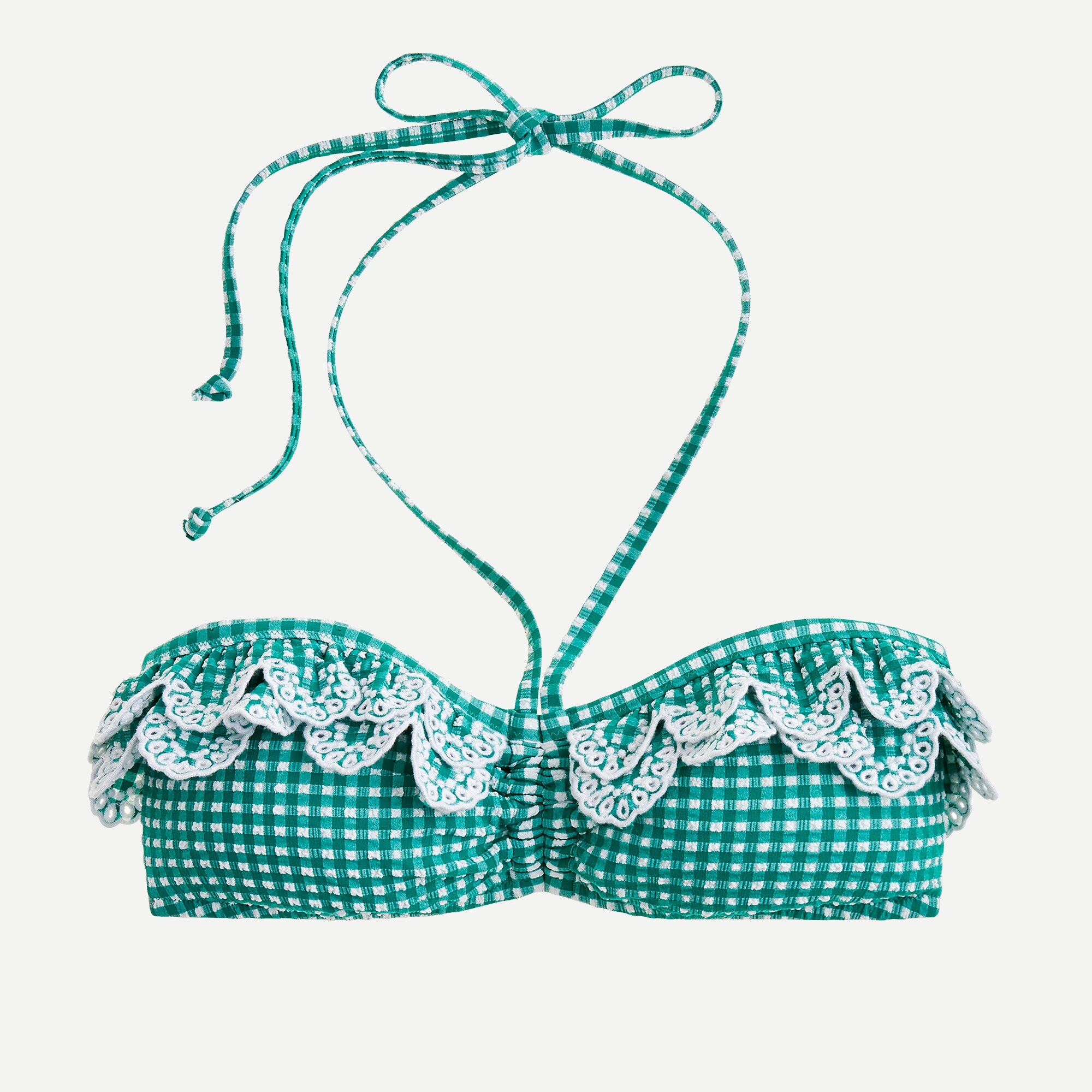 j crew bandeau bikini