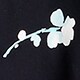 Long-sleeve drapey popover shirt in floral print FLORAL SPRAY BLACK MINT j.crew: long-sleeve drapey popover shirt in floral print for women