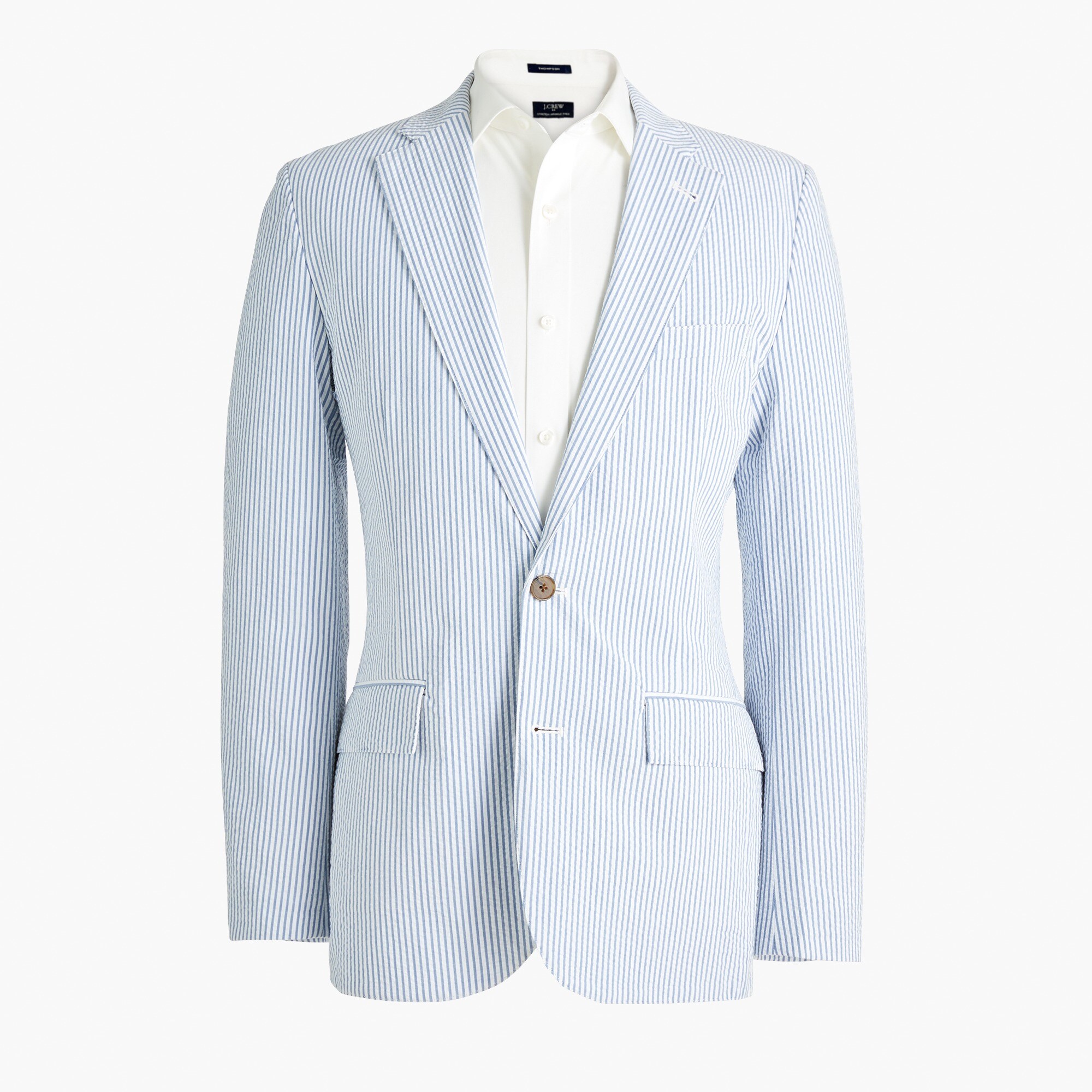 Slim-fit Thompson seersucker suit jacket