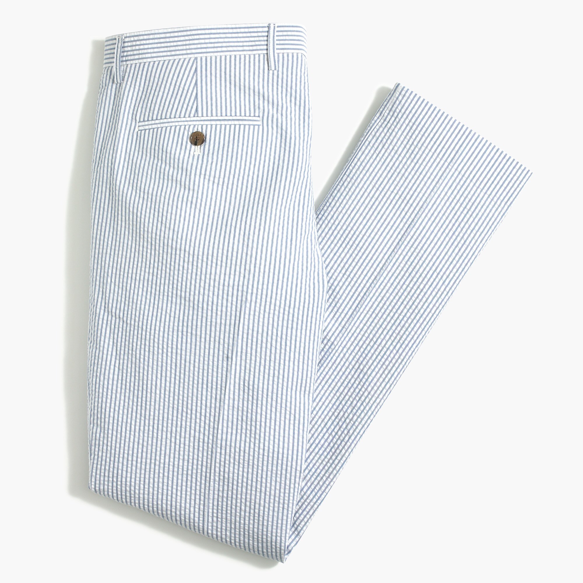 Slim-fit Thompson seersucker suit pant