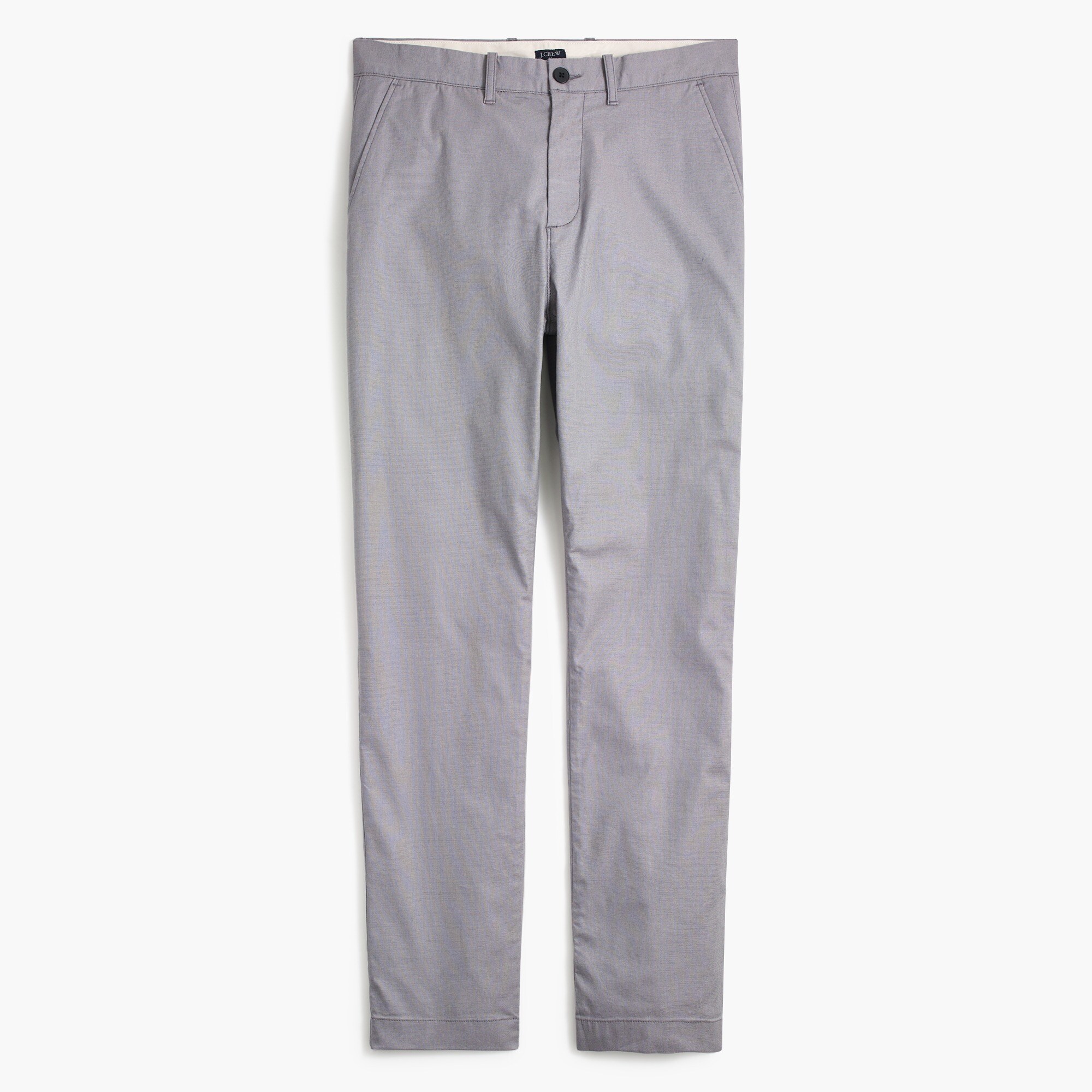 slim-fit bird's-eye dobby pant for men