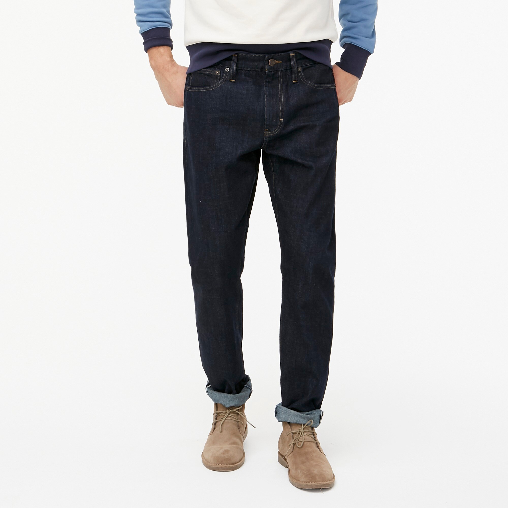 j crew selvedge