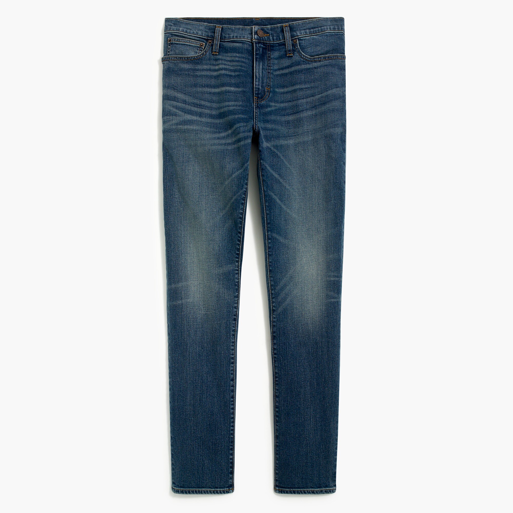 slim-fit flex jean in medium tinted wash for men