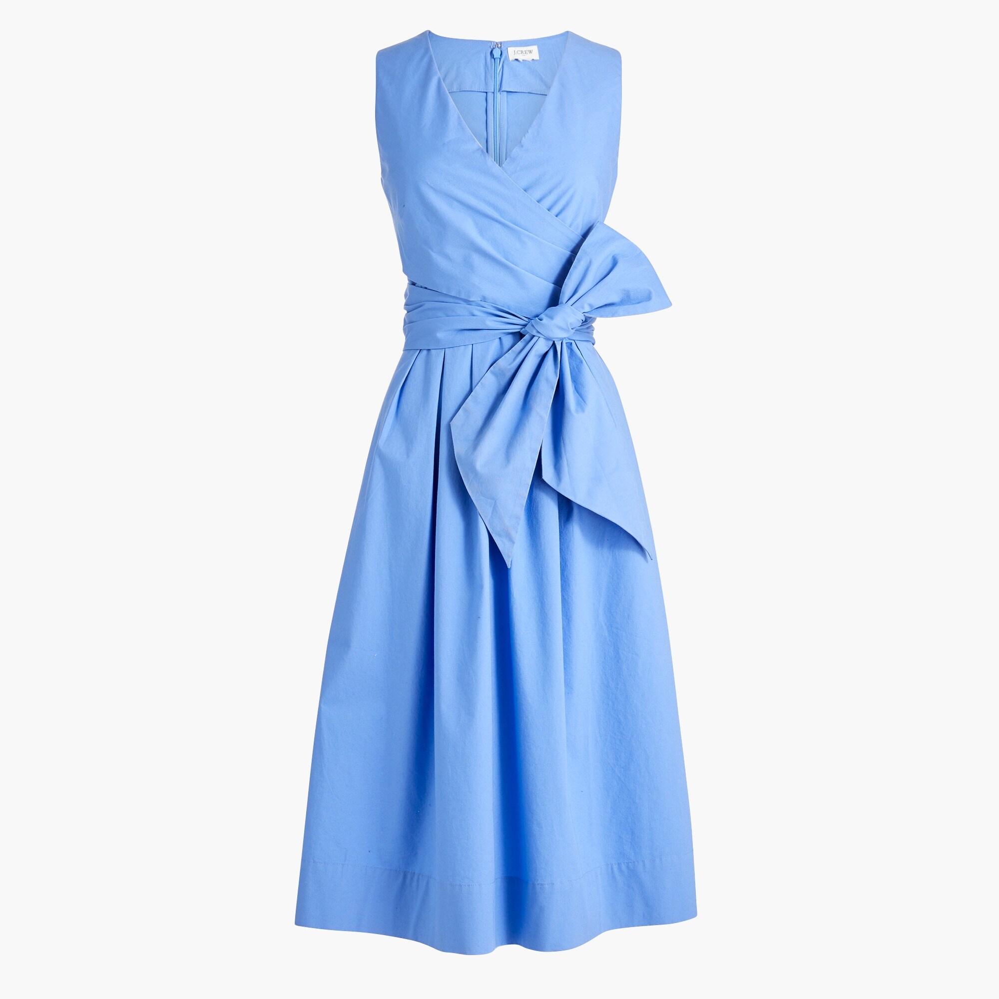 j crew blue wrap dress V-neck Wrap Dress For Women