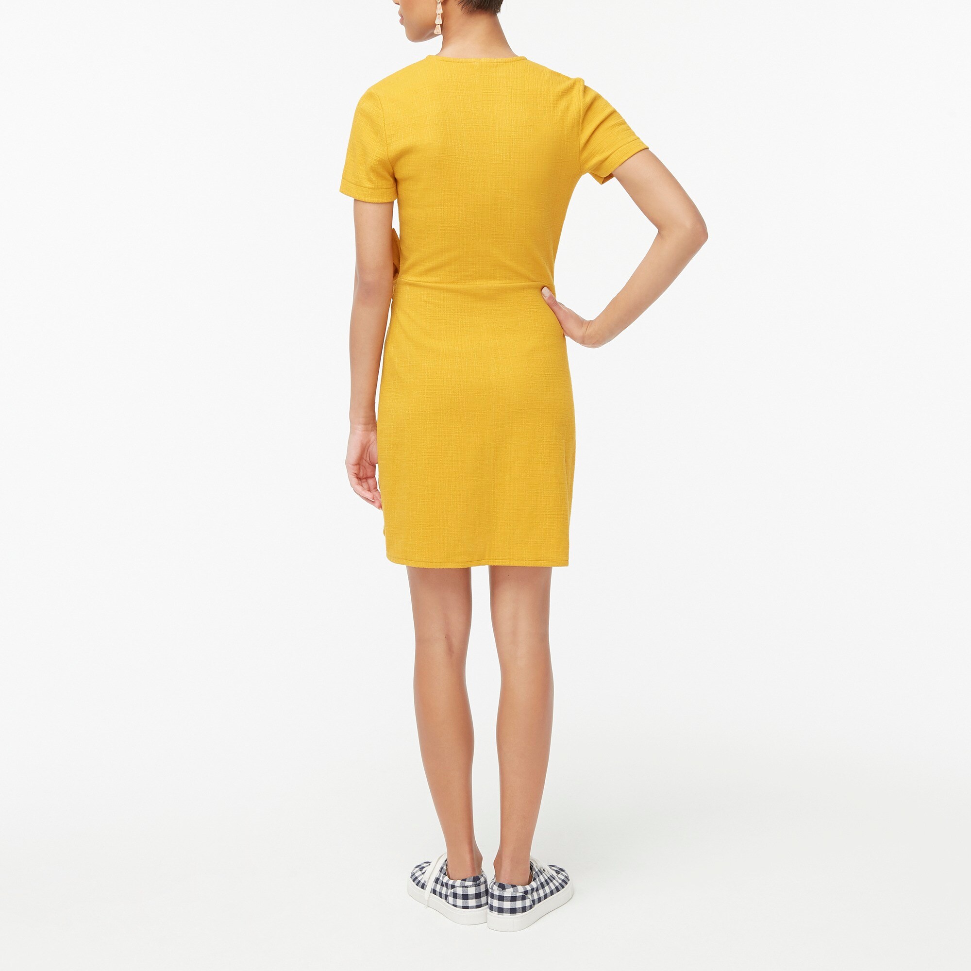 j crew knit wrap dress
