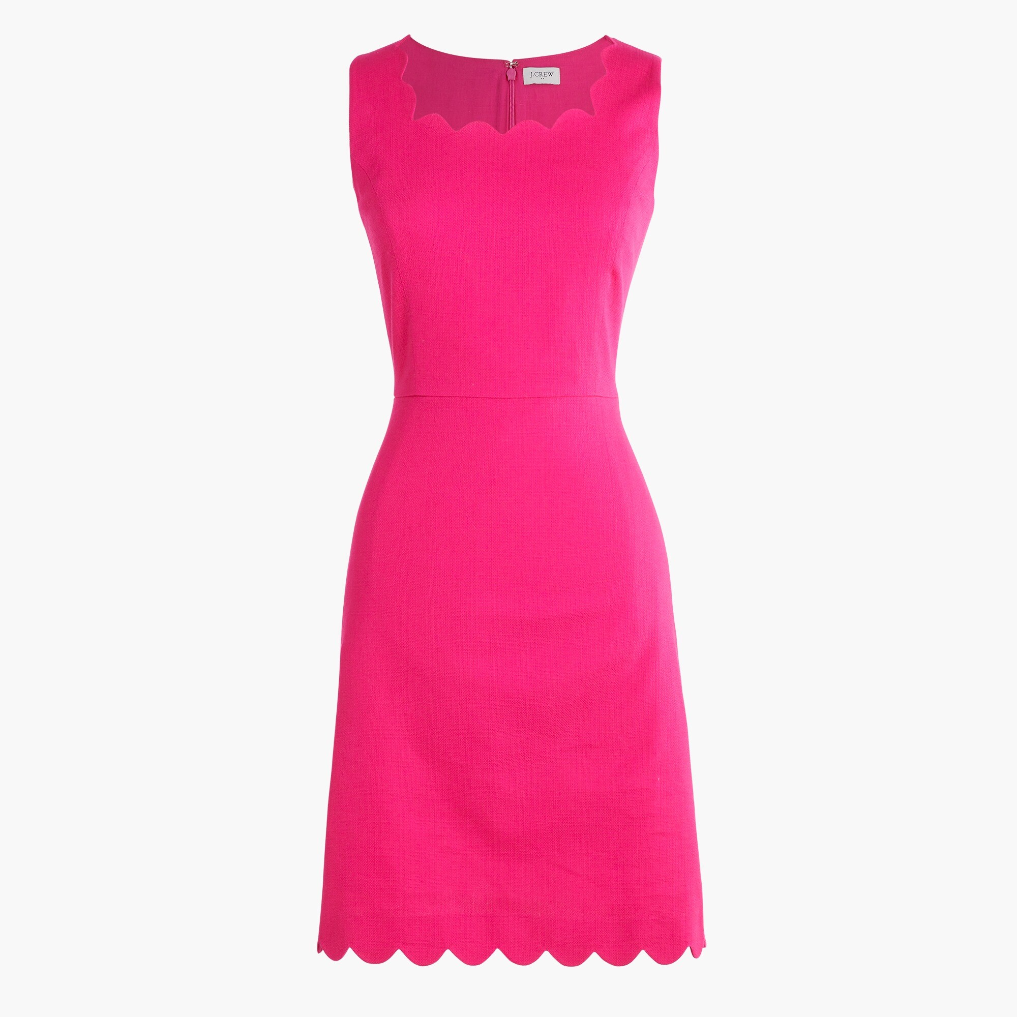 J crew scalloped dress 2025