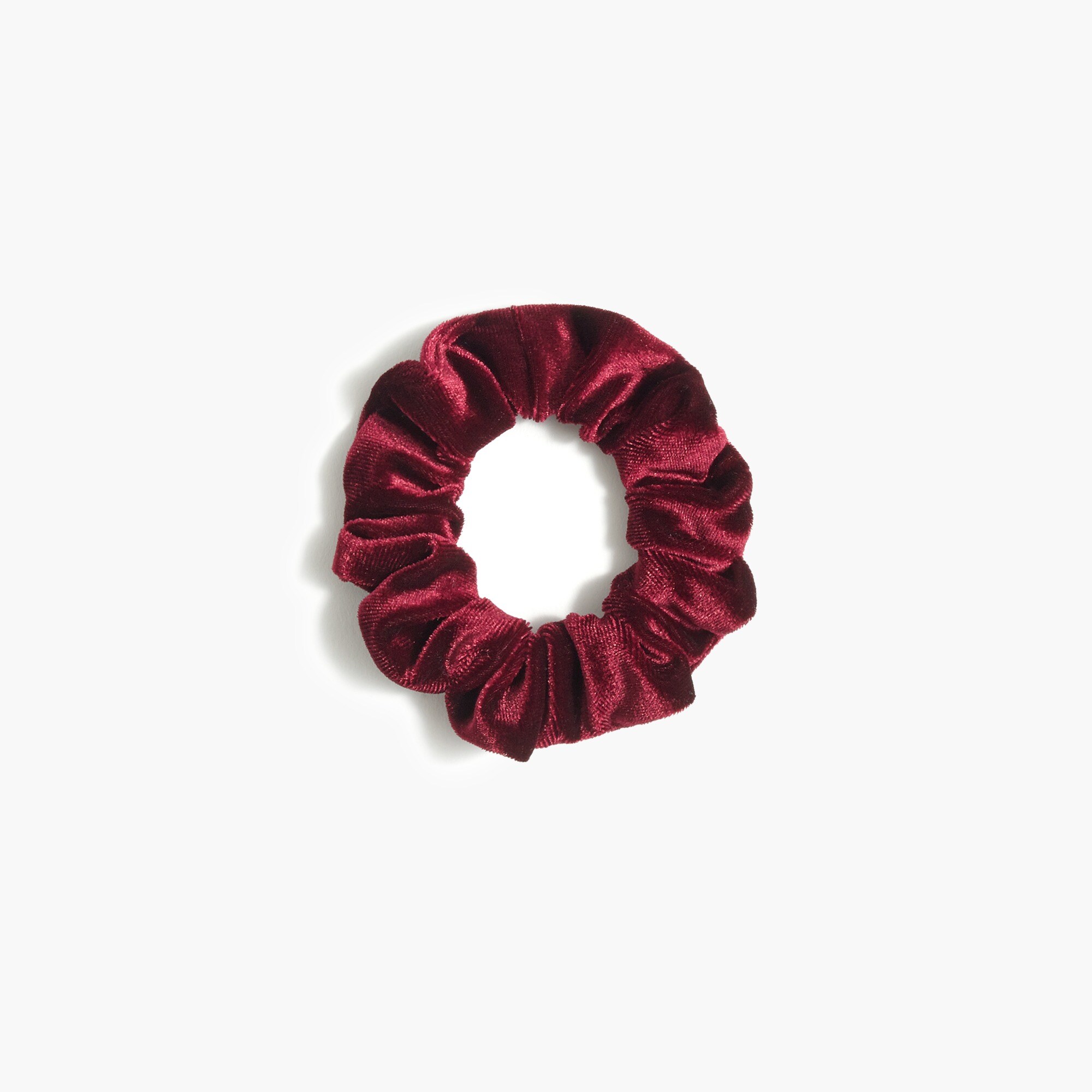 Velvet scrunchie