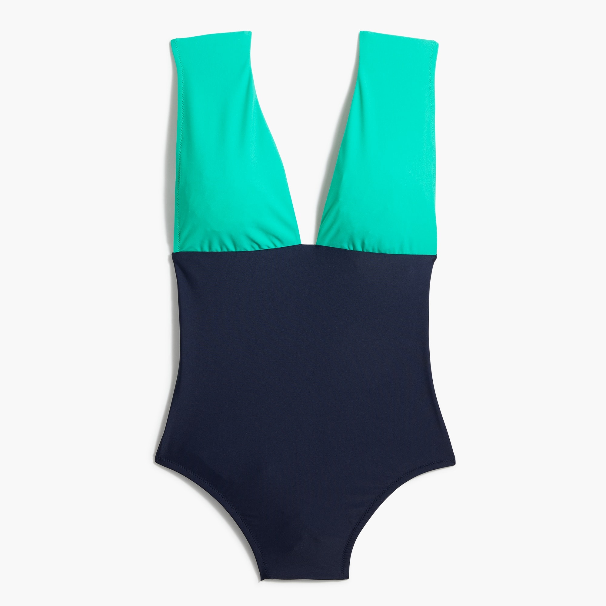 j crew colorblock swimsuit