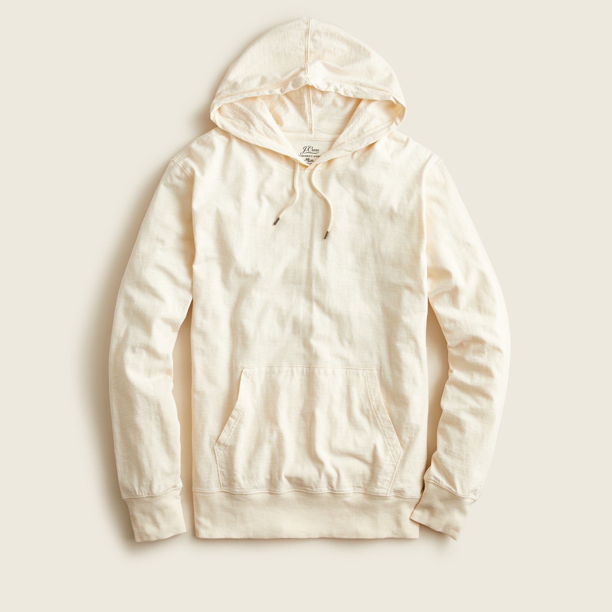J.Crew Garment dyed Slub Cotton Hoodie For Men