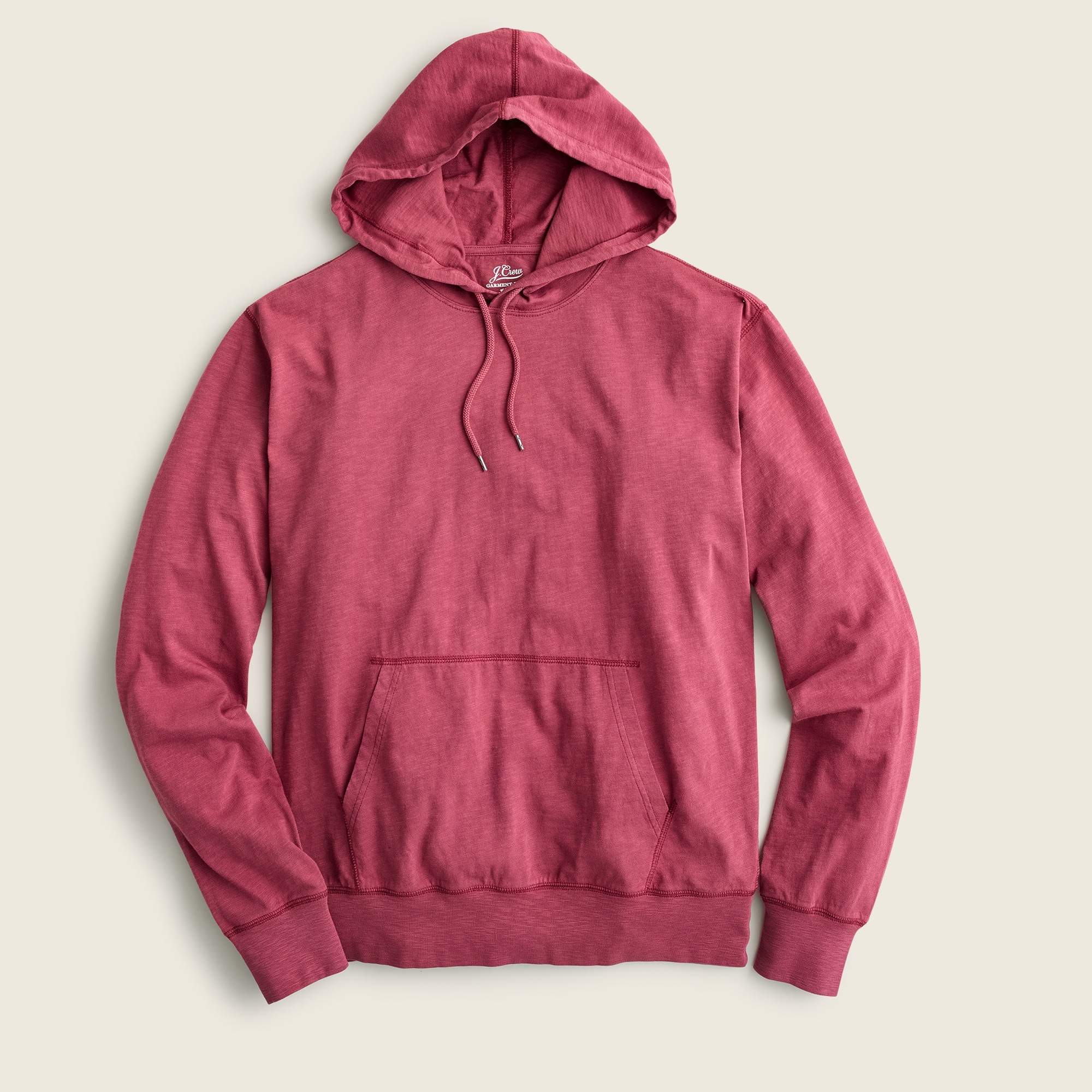 J.Crew: Garment-dyed Slub Cotton Hoodie 