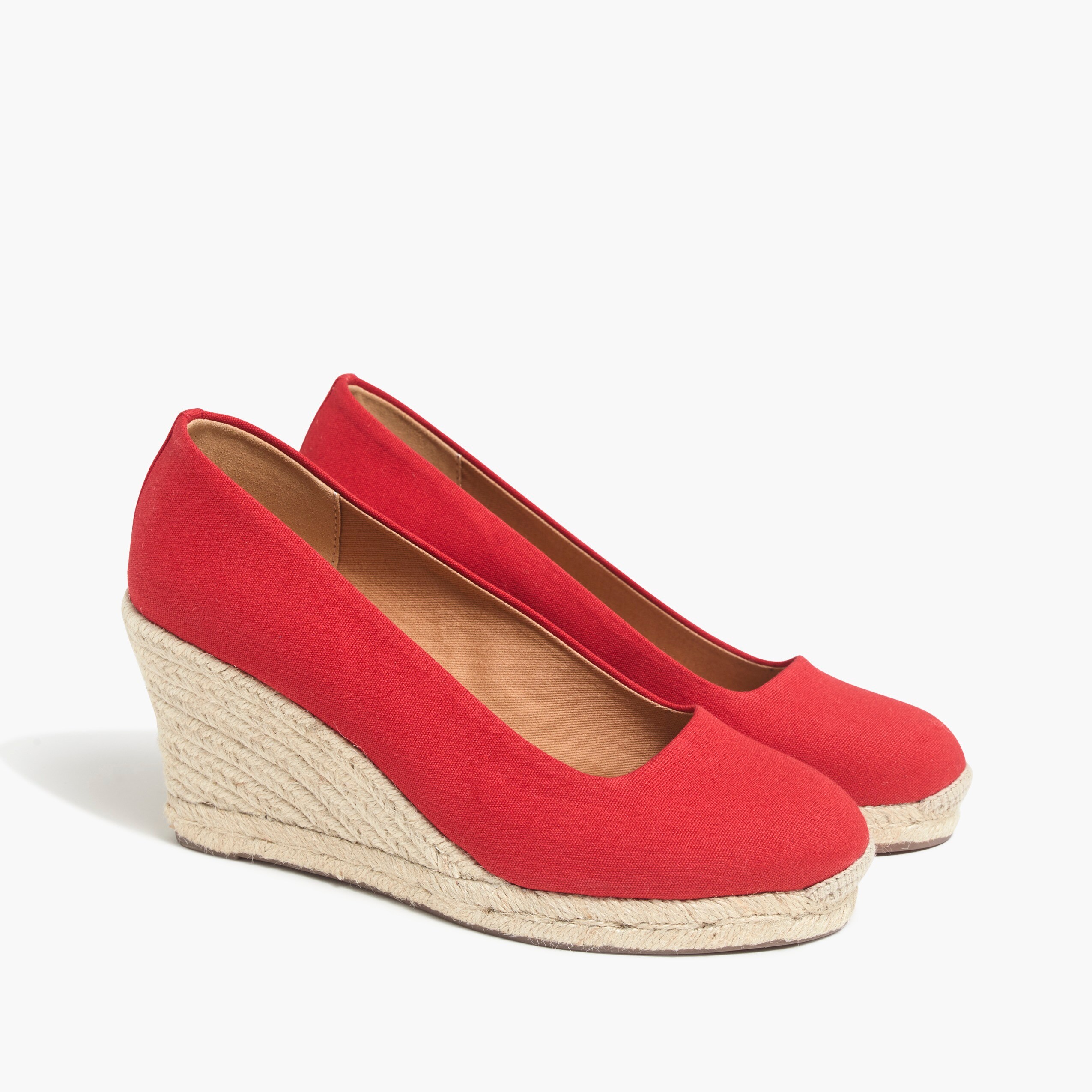 j crew factory espadrille wedges