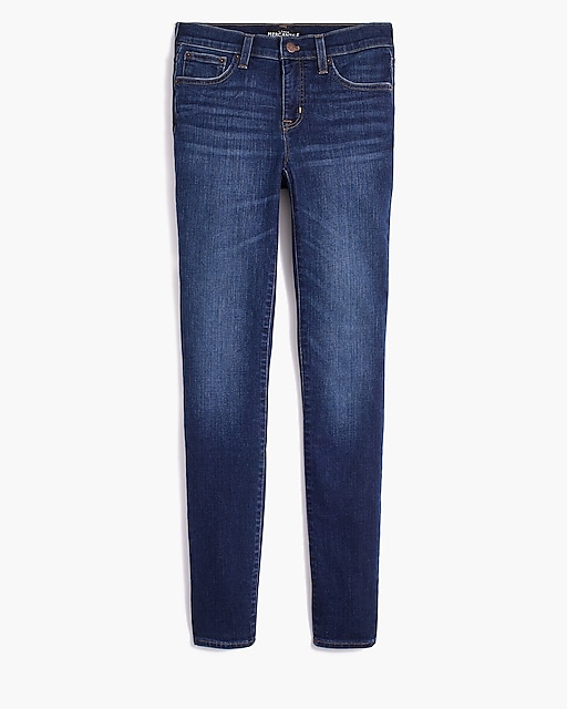  Petite 8&quot; mid-rise skinny jean in signature stretch+