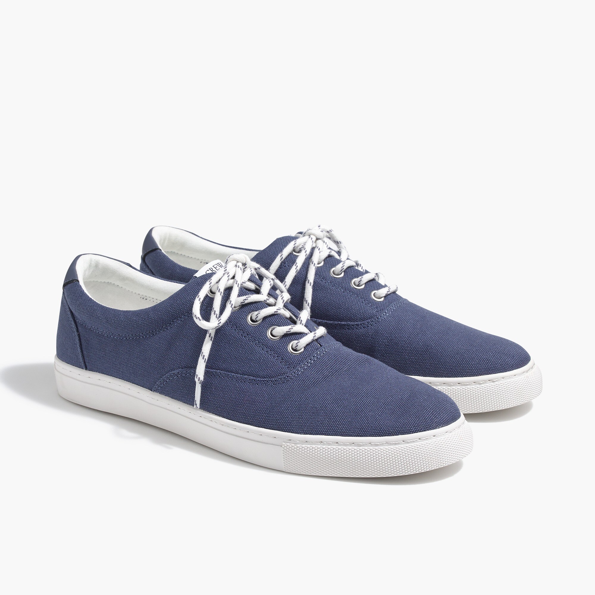 explorer canvas lace-up sneakers for men