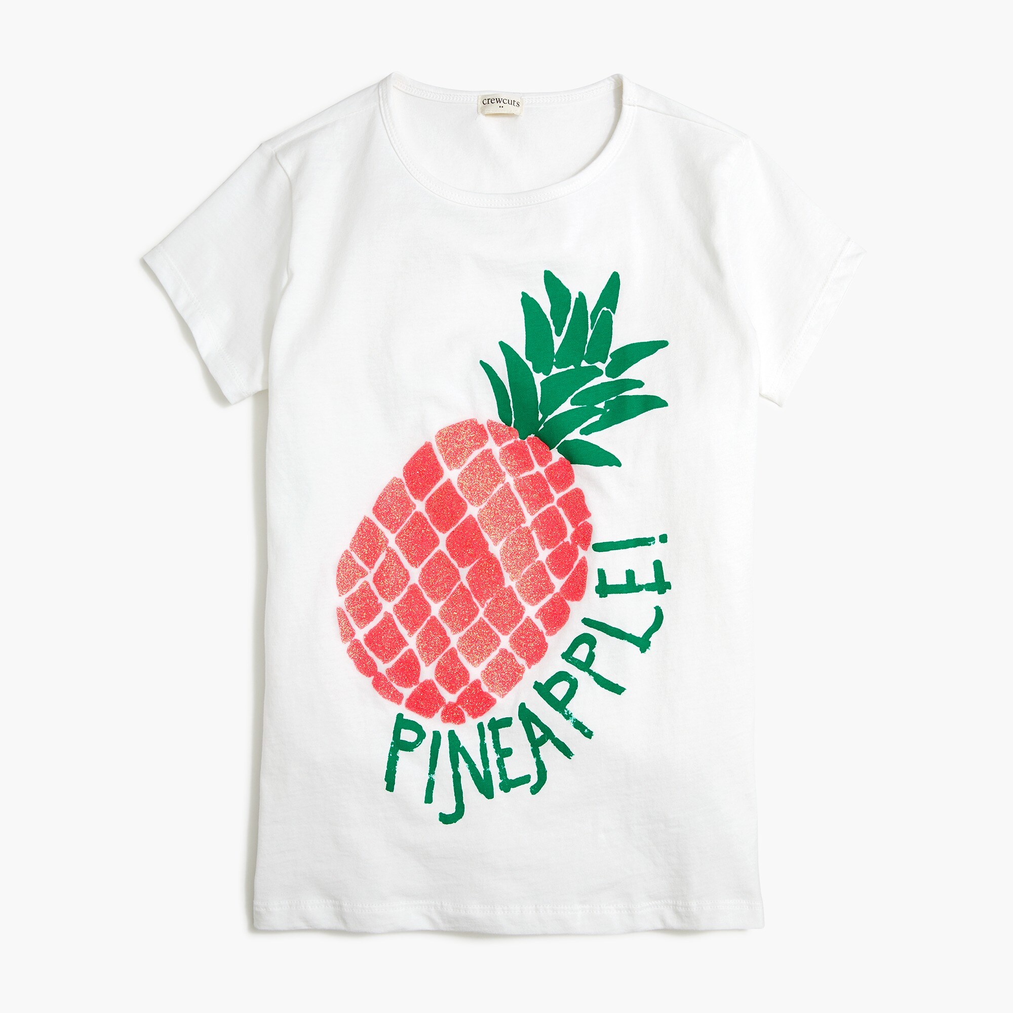 Girls' pineapple graphic tee