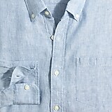 Linen-cotton regular casual shirt