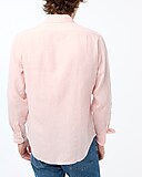 Slim linen-cotton shirt