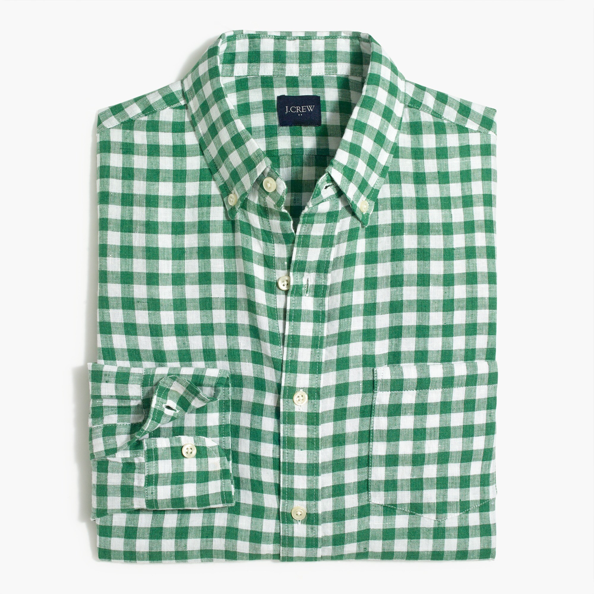 regular linen-cotton shirt for men