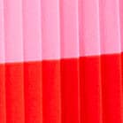 Pleated midi skirt in stripe RIFFLE STRIPE RED PINK pleated midi skirt in stripe for women