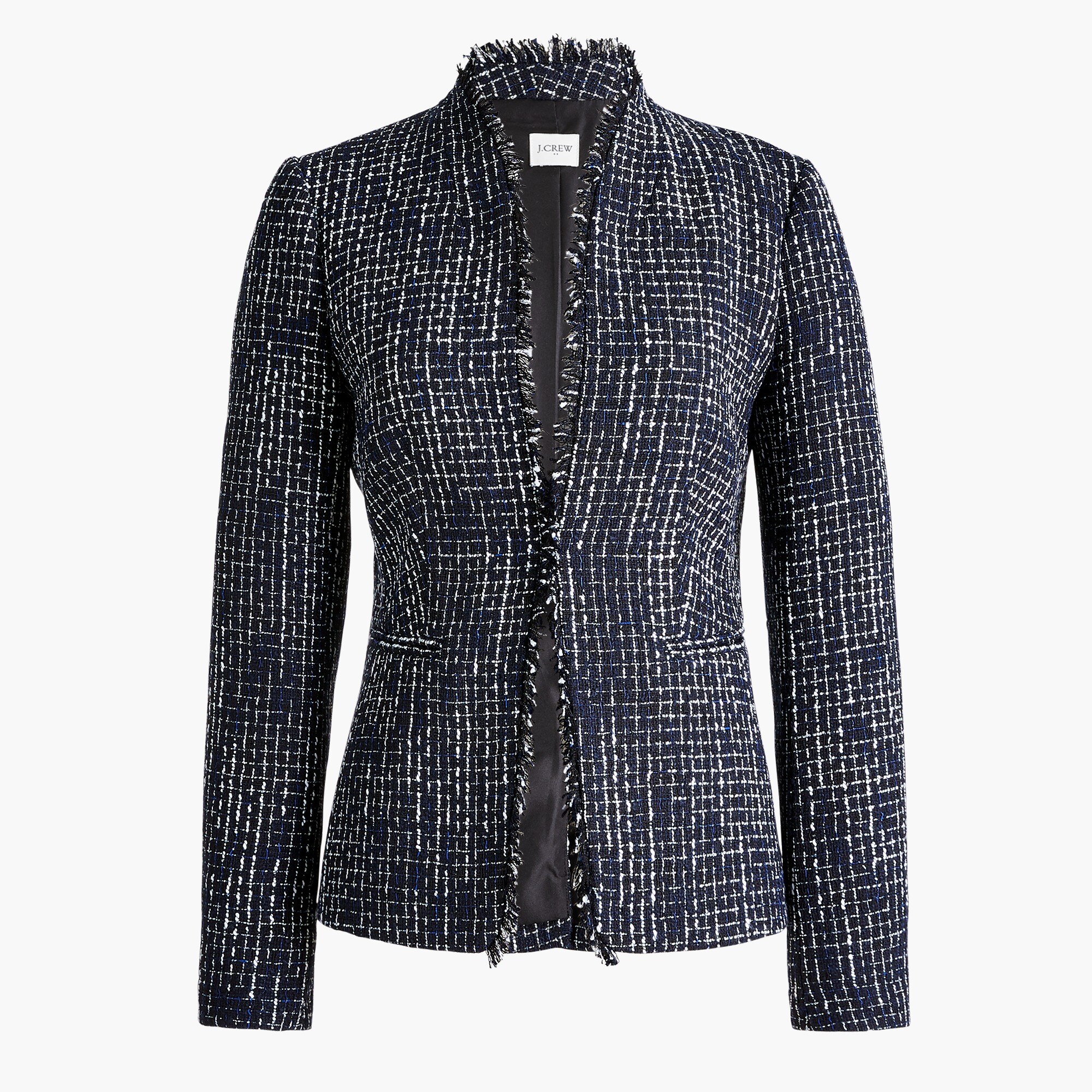 tweed broadway blazer for women