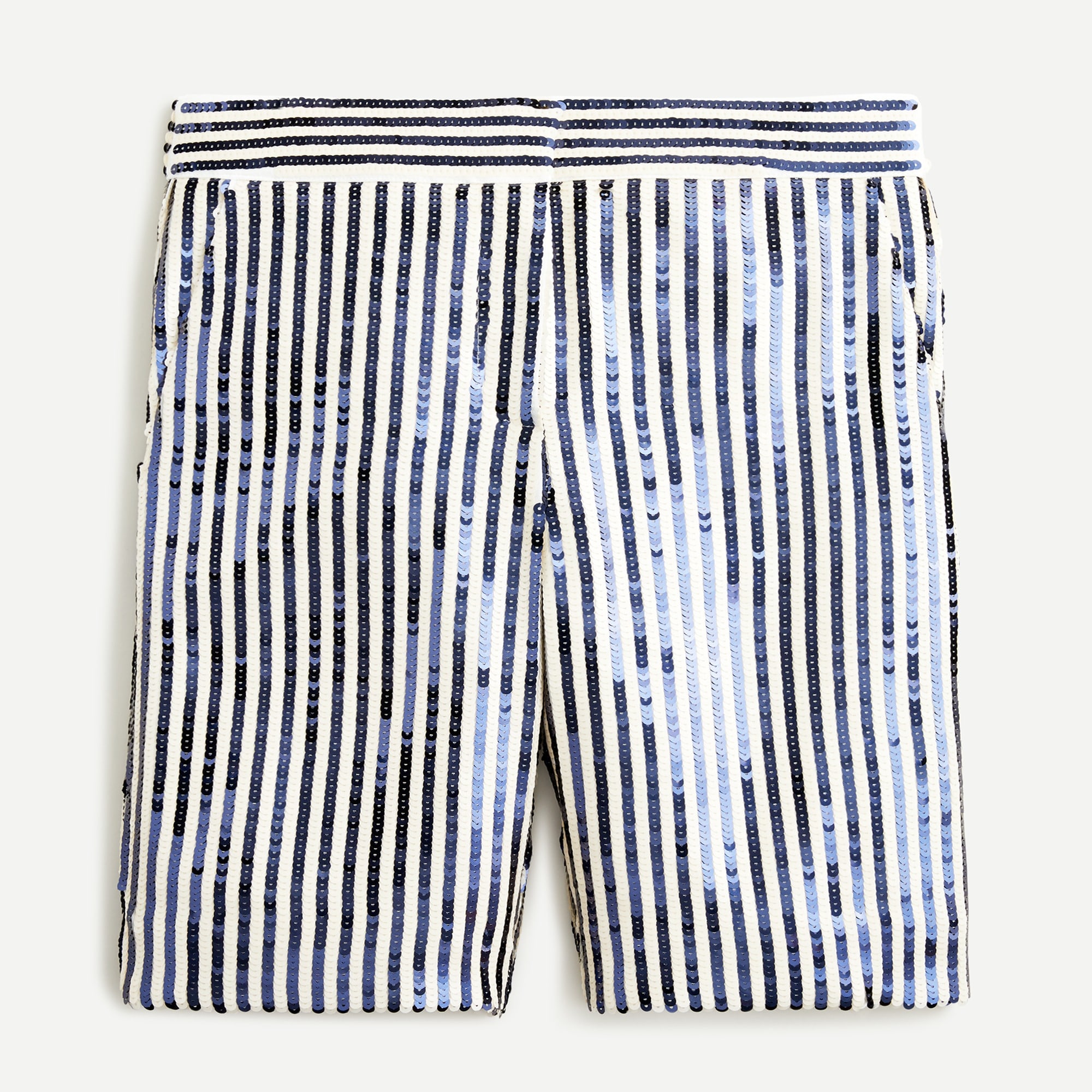 J.Crew Collection 10 Bermuda Short In Sequin Stripe For Women