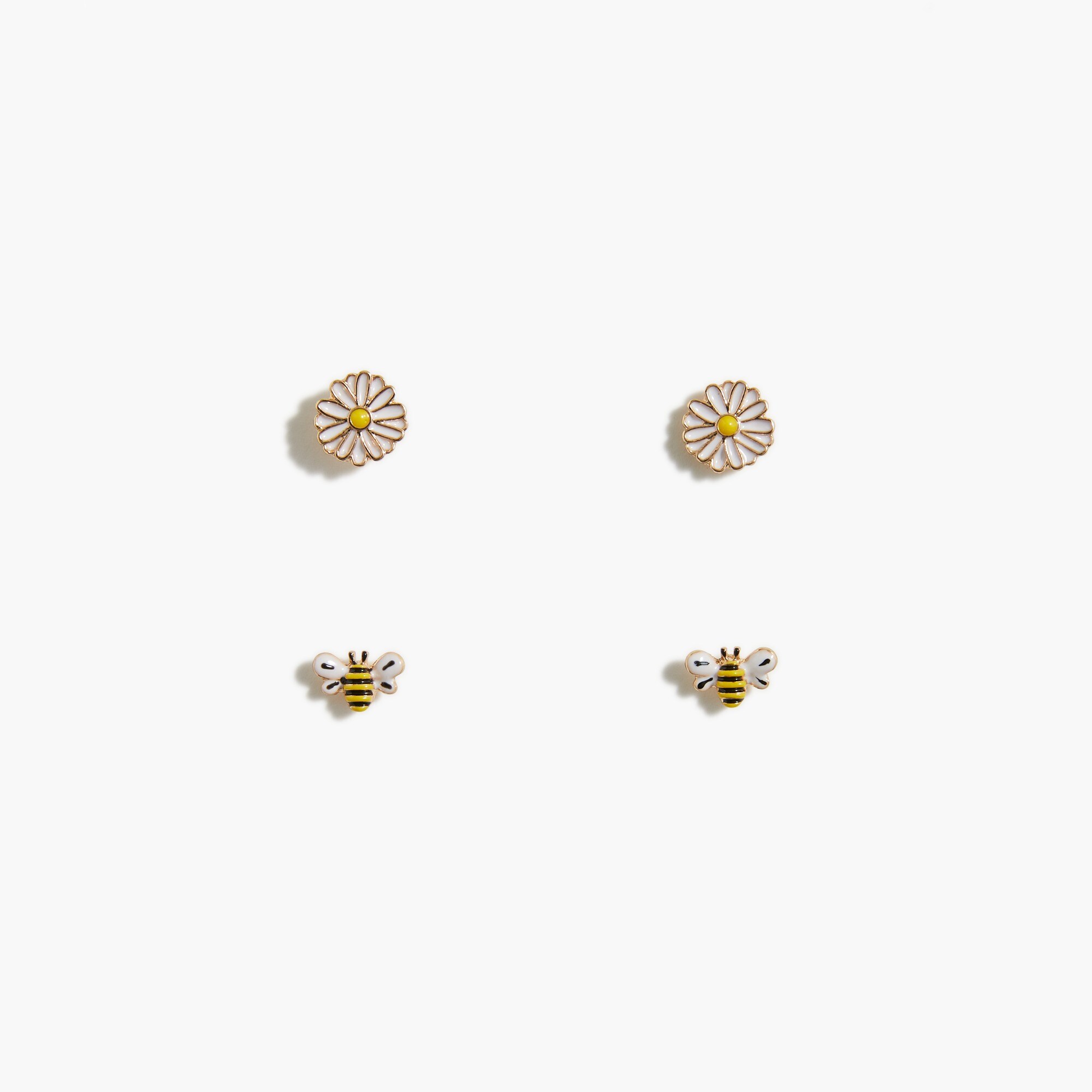 Girls' daisy earring two-pack