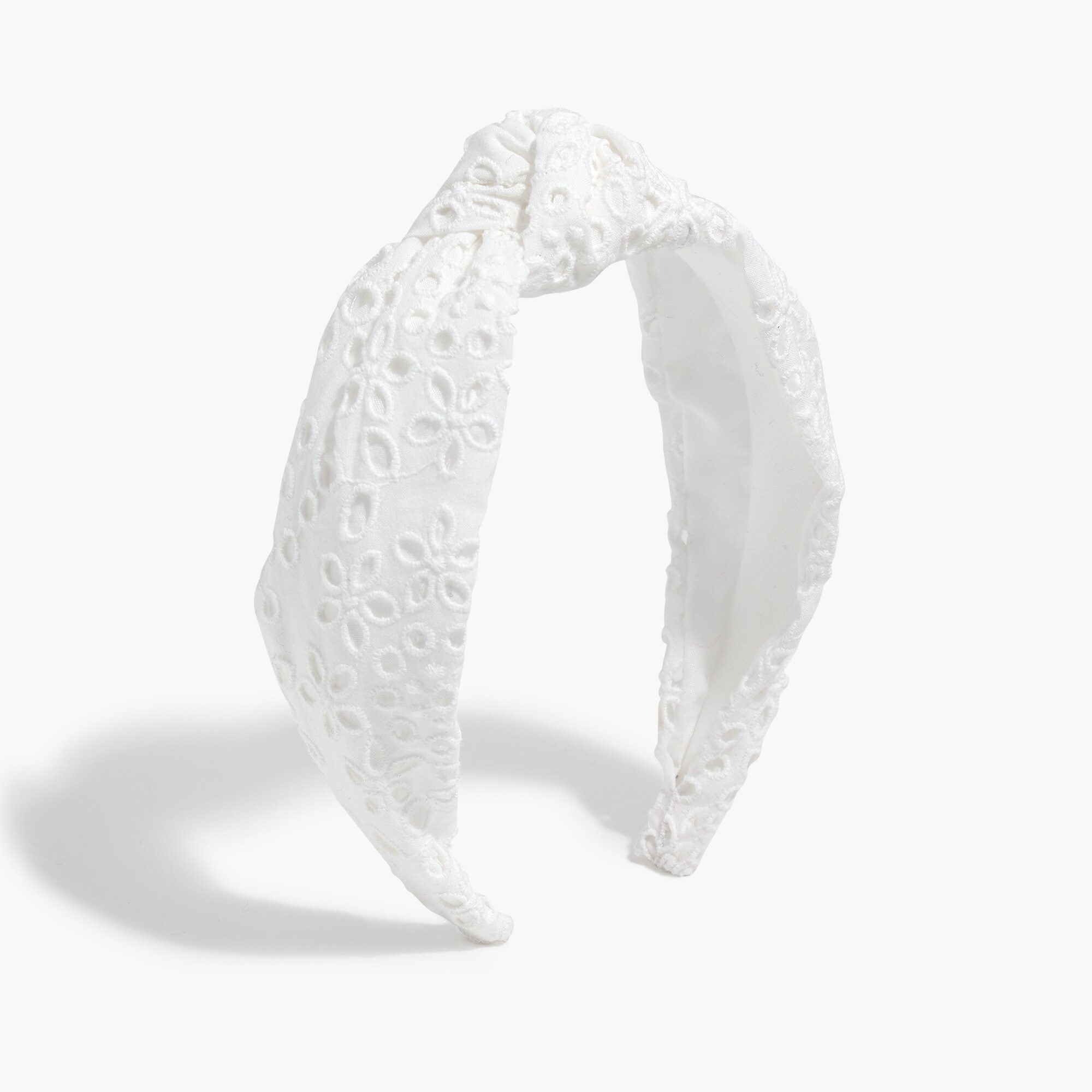 girls' eyelet knotted headband for girls
