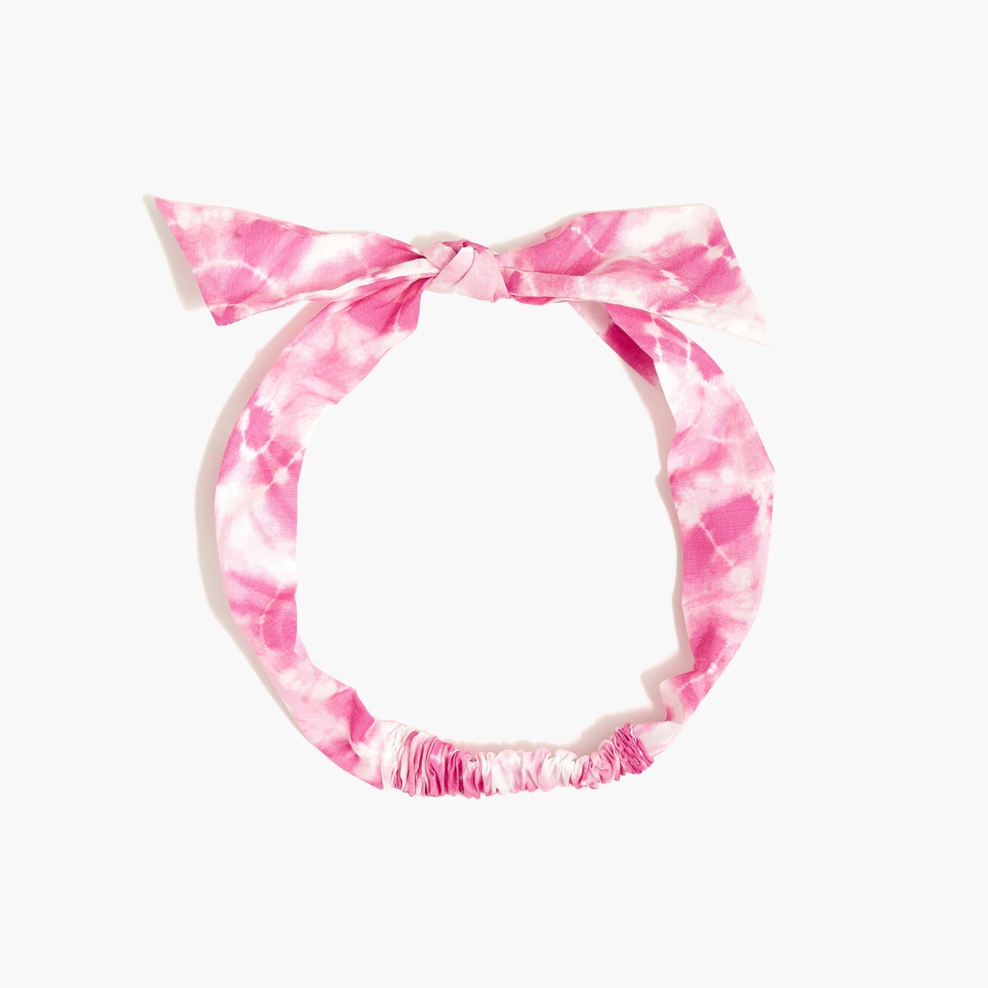 Girls' tie-dyed knot headband