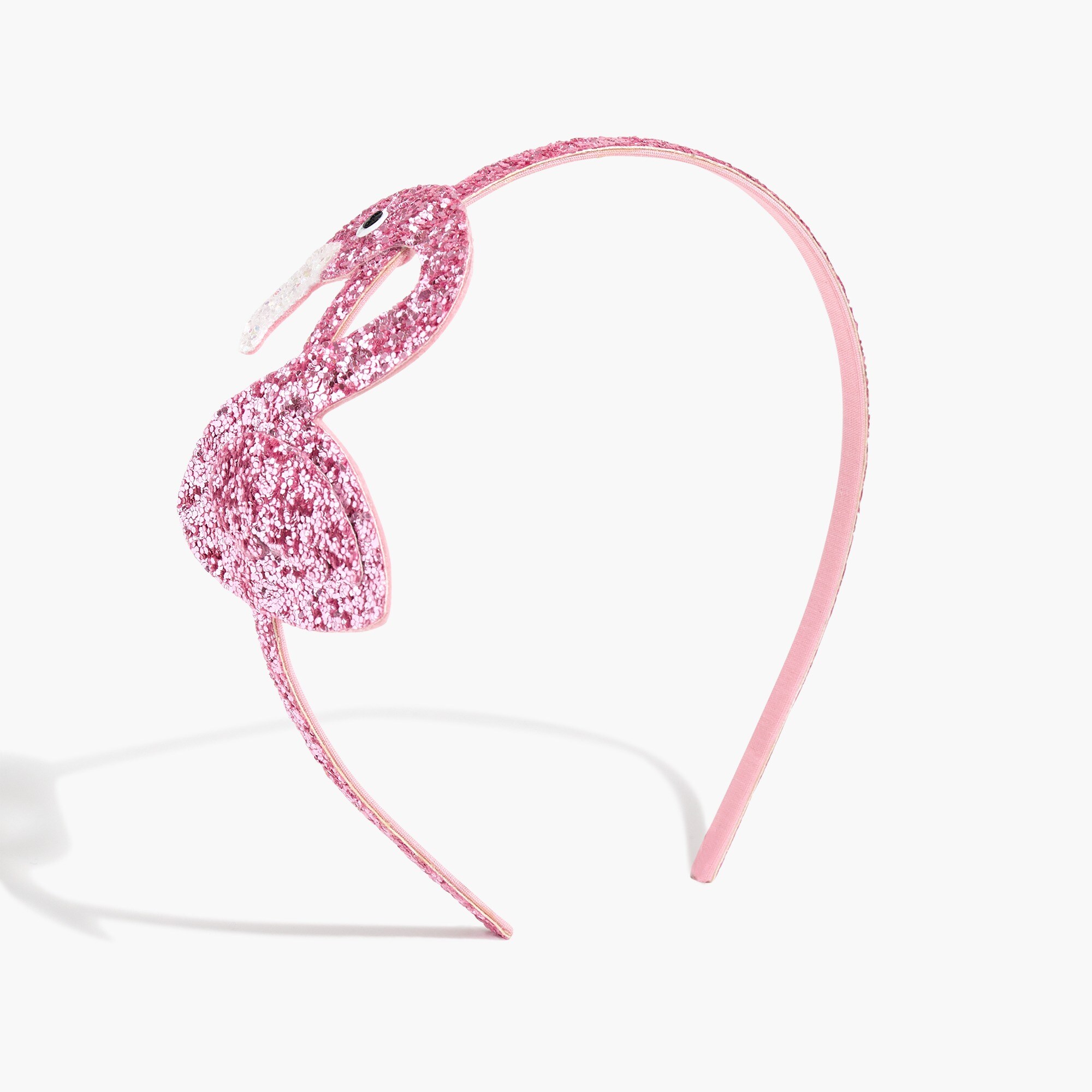 Girls' flamingo glitter headband