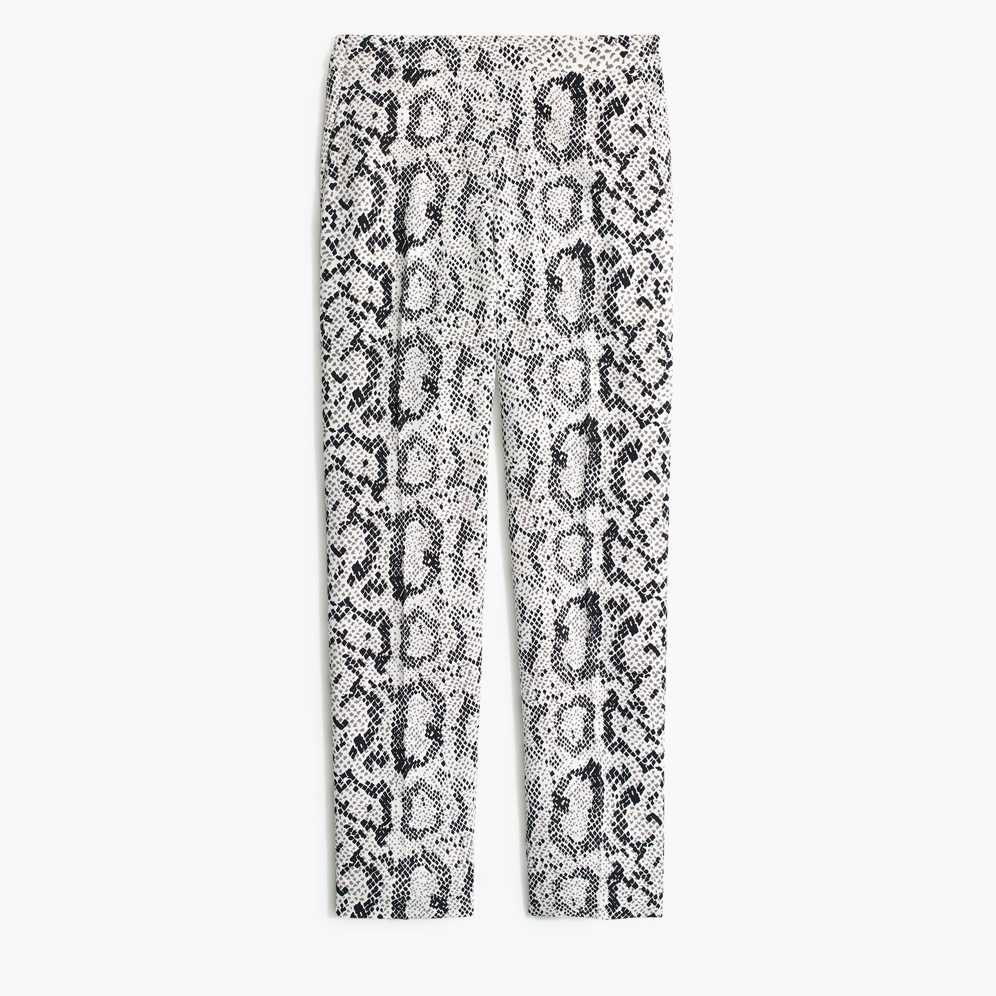 Snakeskin Jamie pant with elastic waist