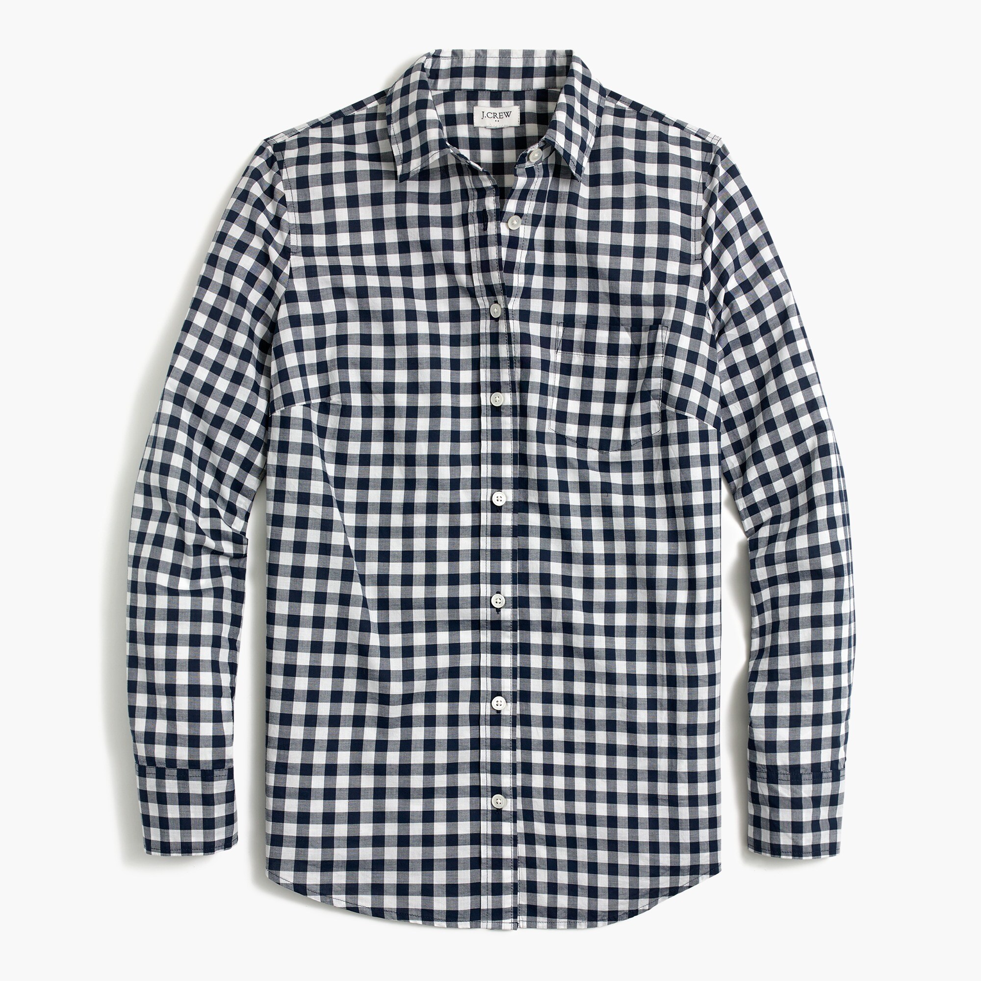  Gingham lightweight cotton shirt in signature fit