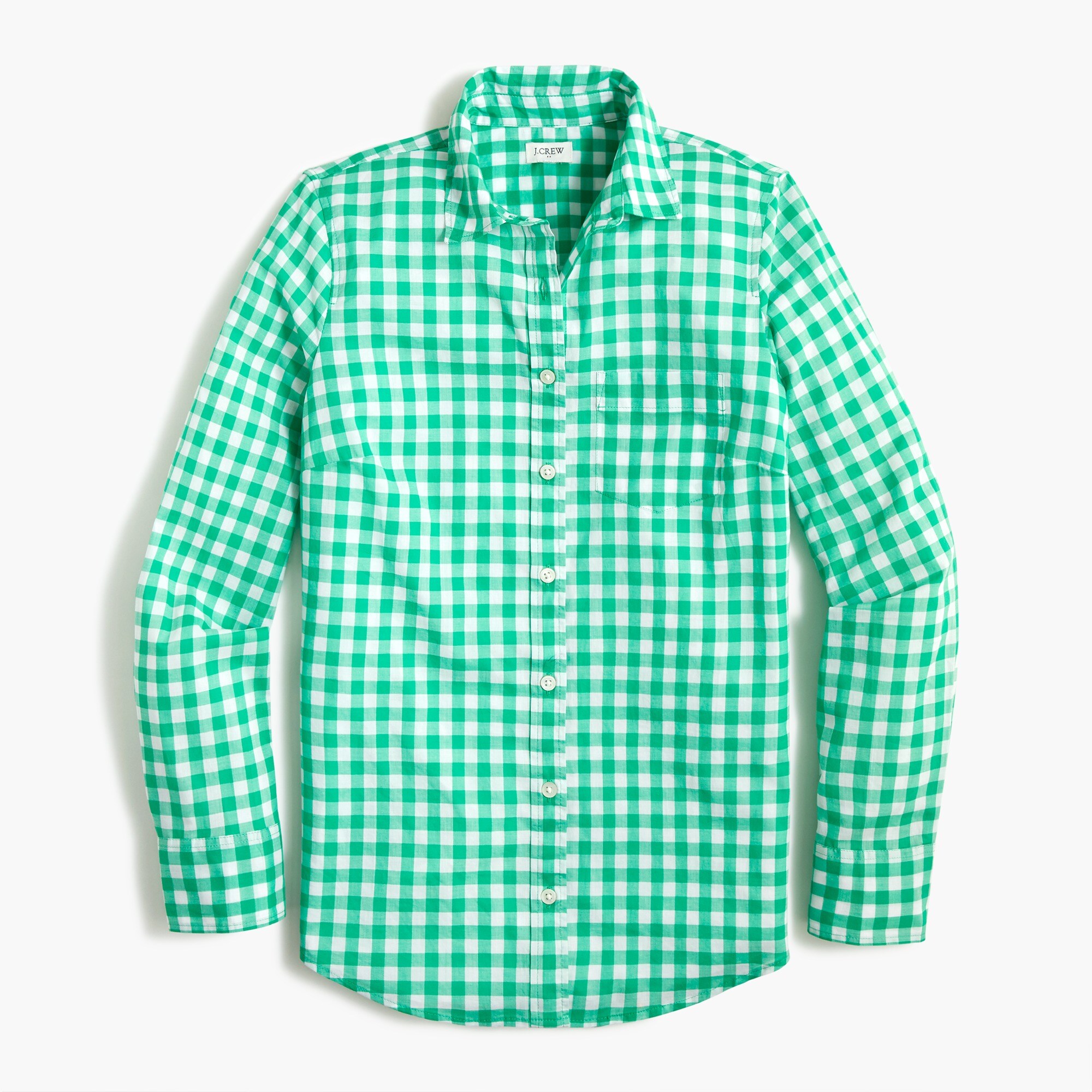 green gingham shirt womens