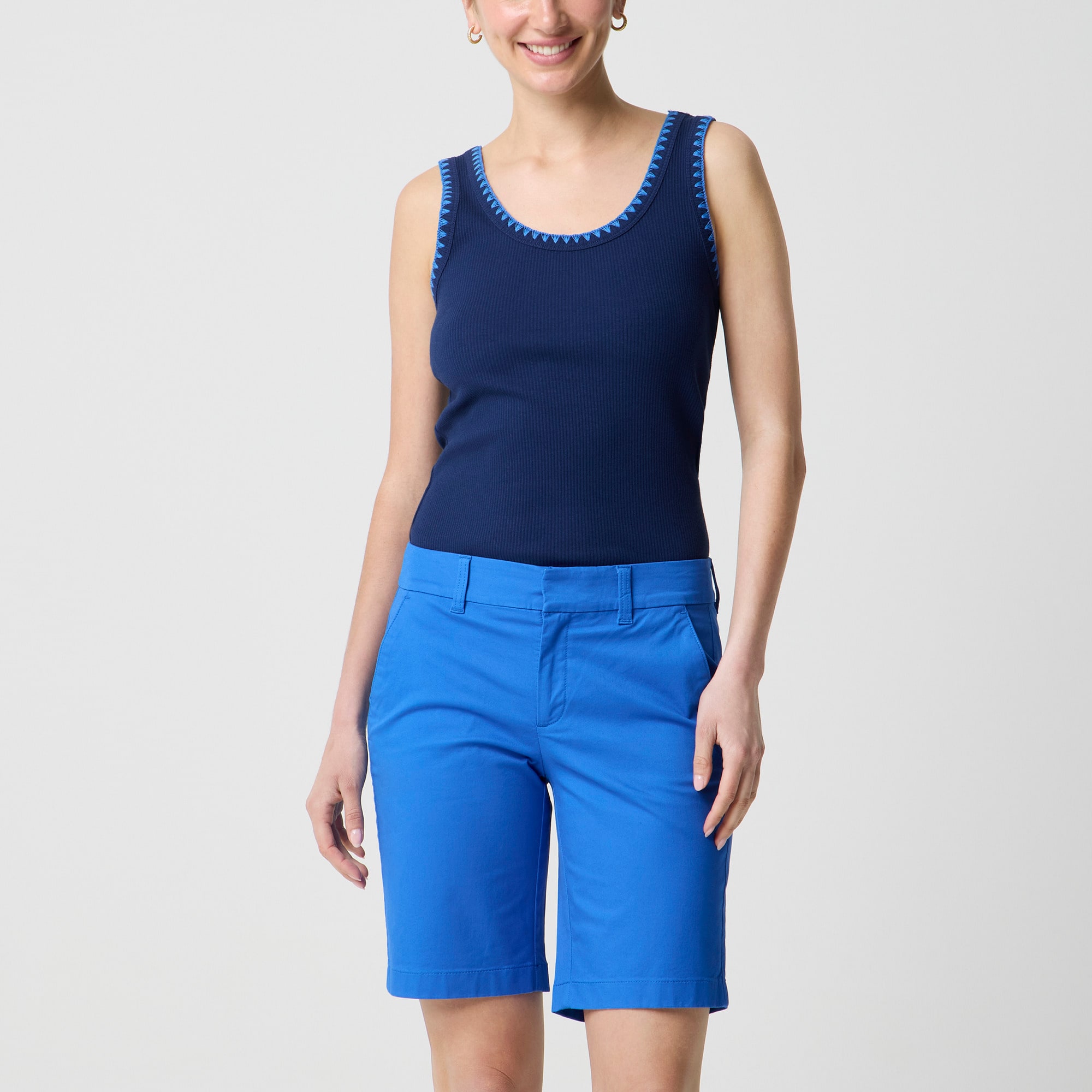 womens 9&quot; Frankie bermuda chino short