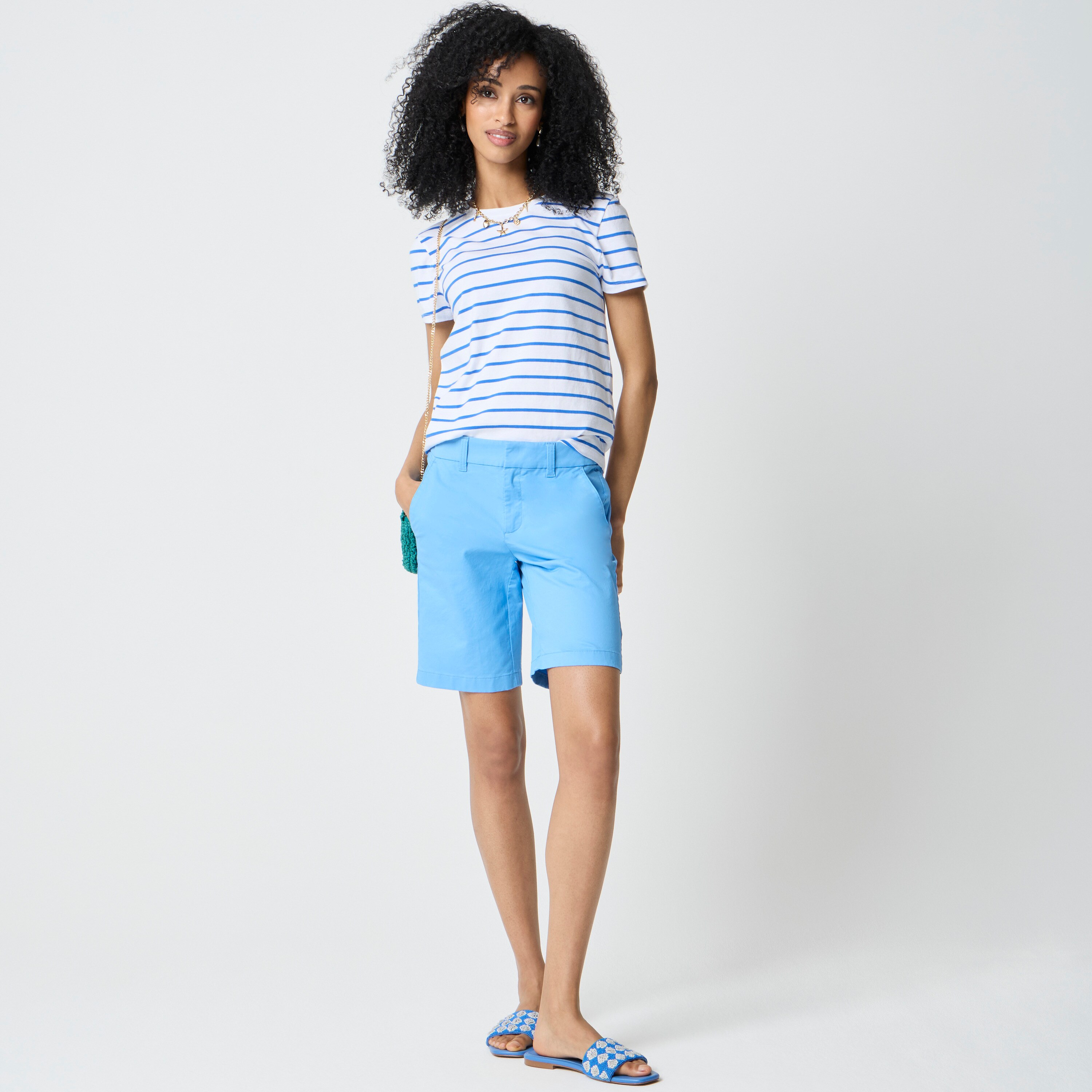 9" Frankie bermuda chino short