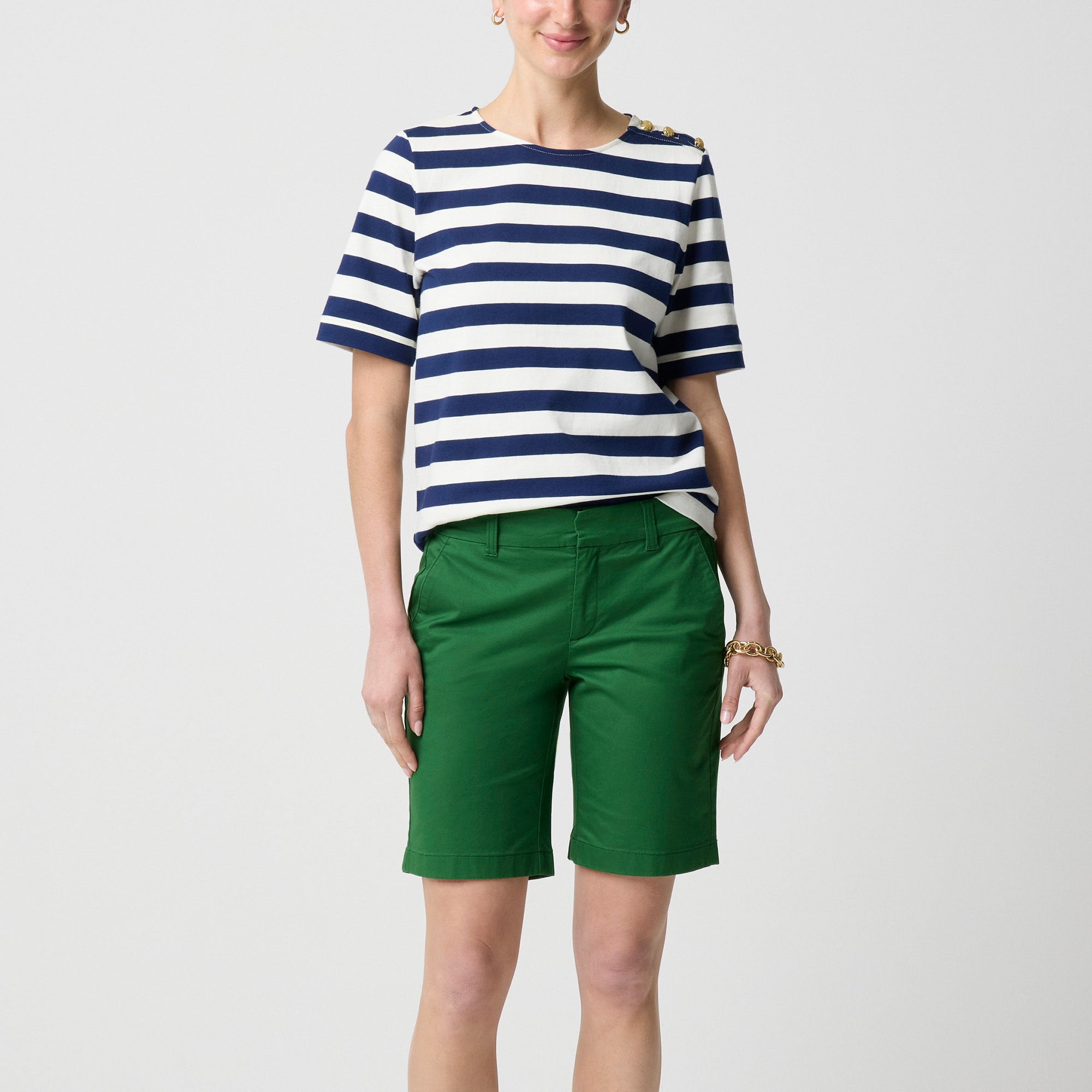9" Frankie bermuda chino short