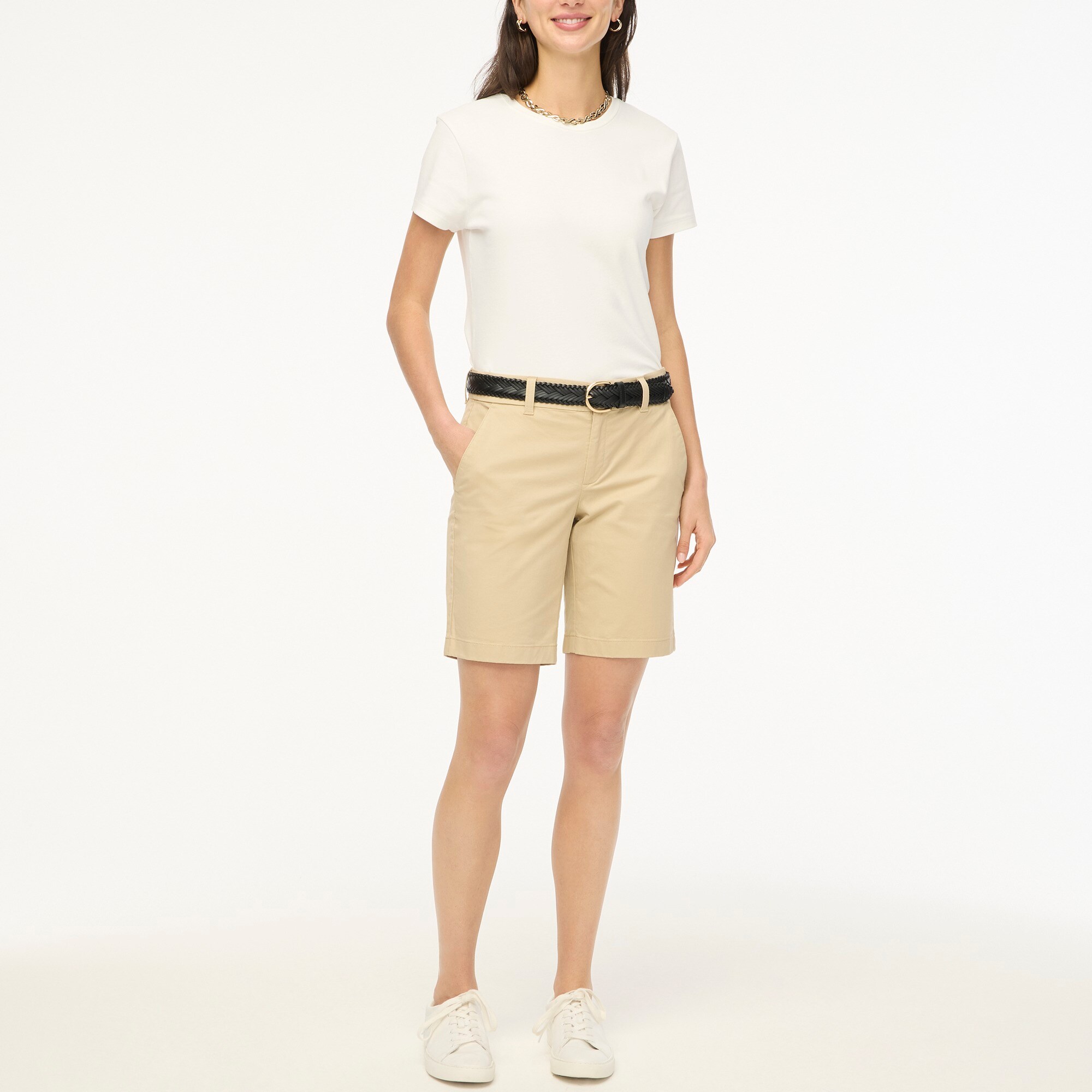 womens 9&quot; Frankie bermuda chino short