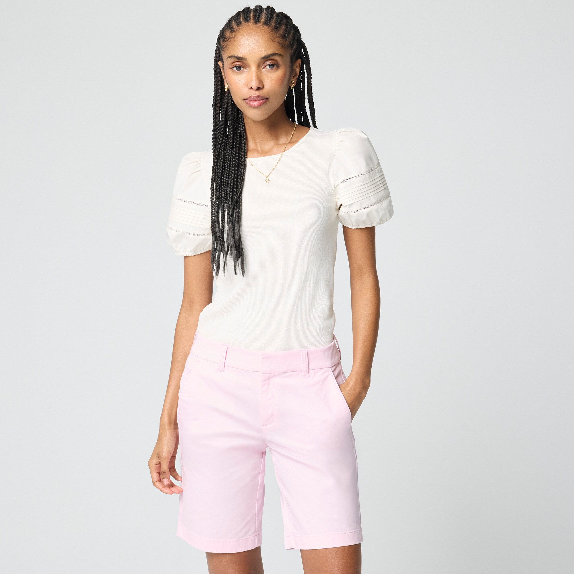 womens 9" Frankie bermuda chino short