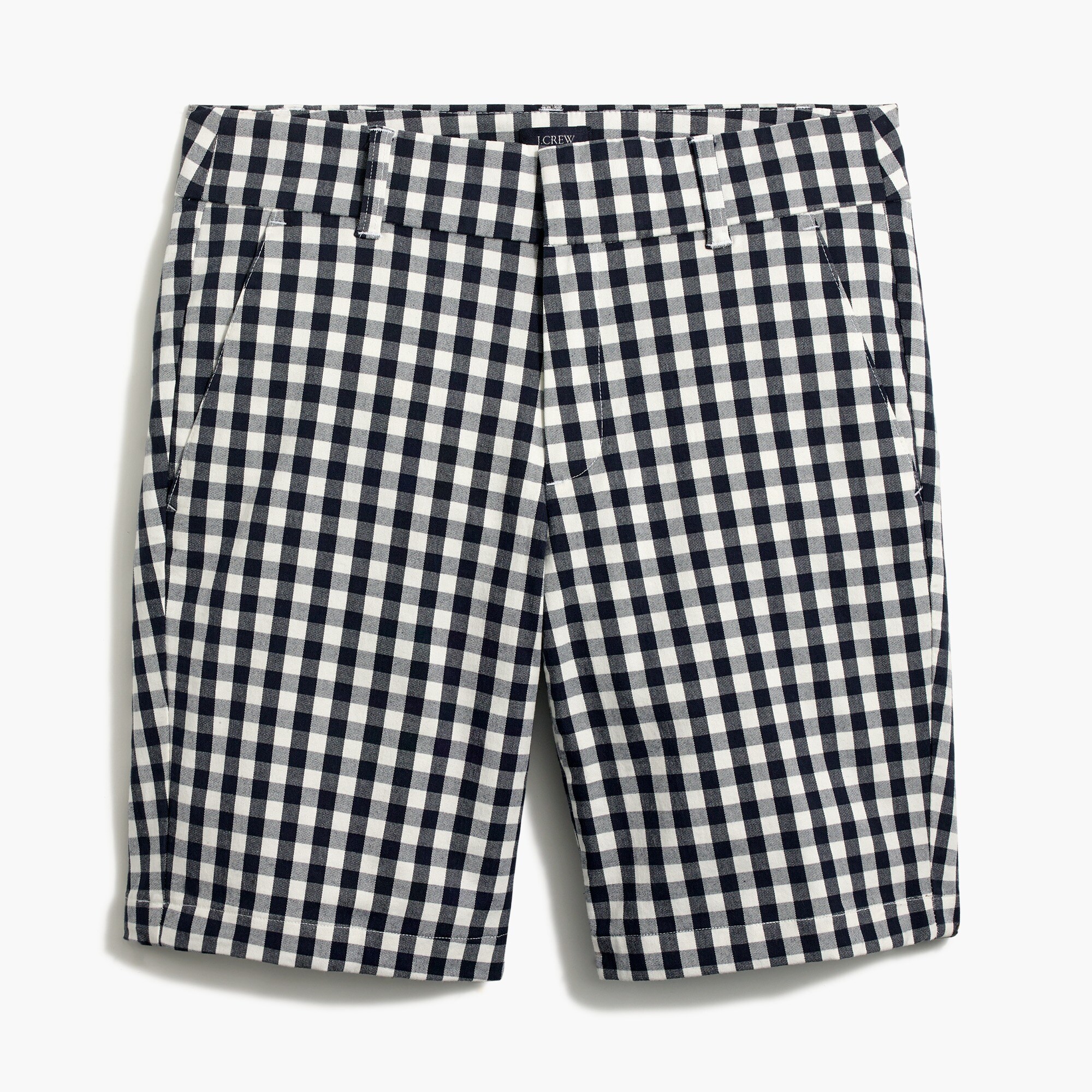 9" Frankie Bermuda short in gingham