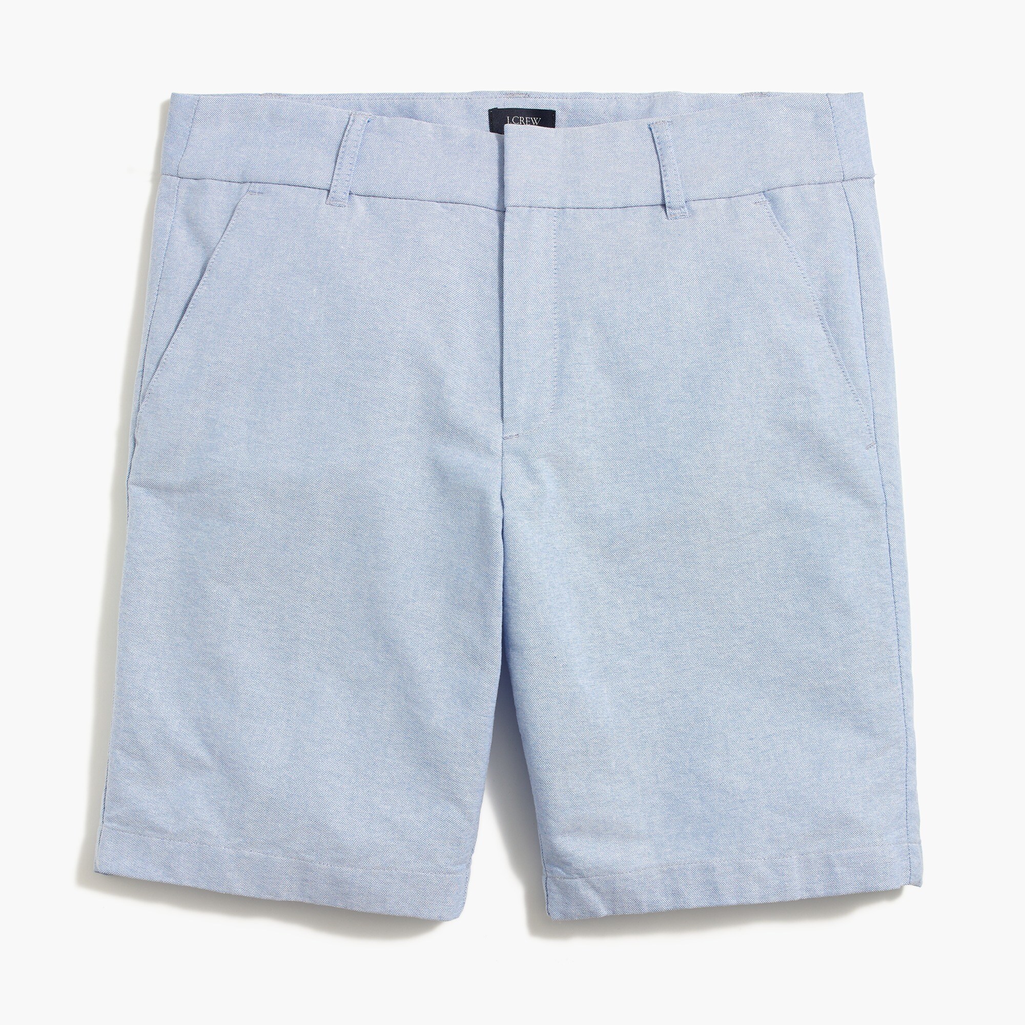 9" frankie bermuda oxford short for women