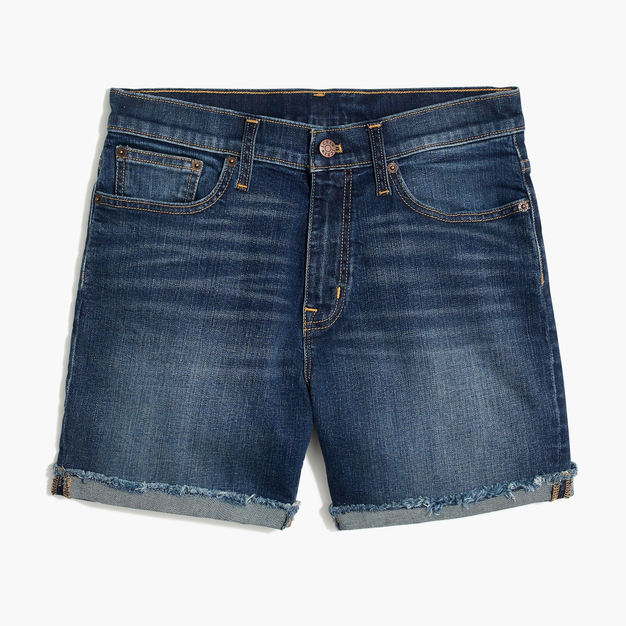 j crew factory denim shorts