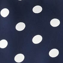 Long-sleeve drapey scalloped top in polka dot NAVY j.crew: long-sleeve drapey scalloped top in polka dot for women