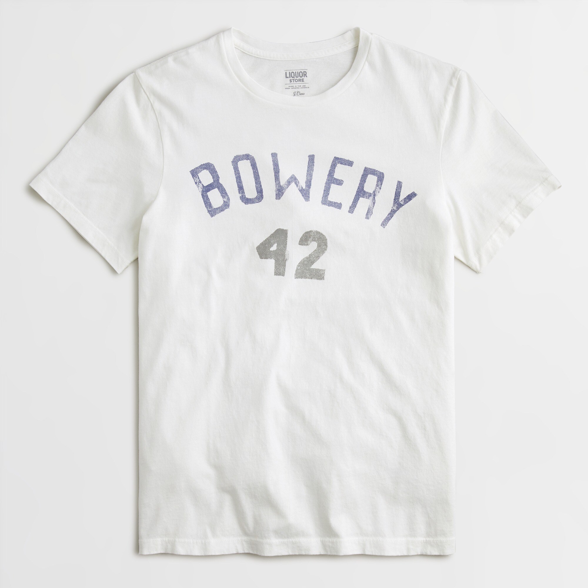 J.Crew: Bowery Graphic T-shirt For Men
