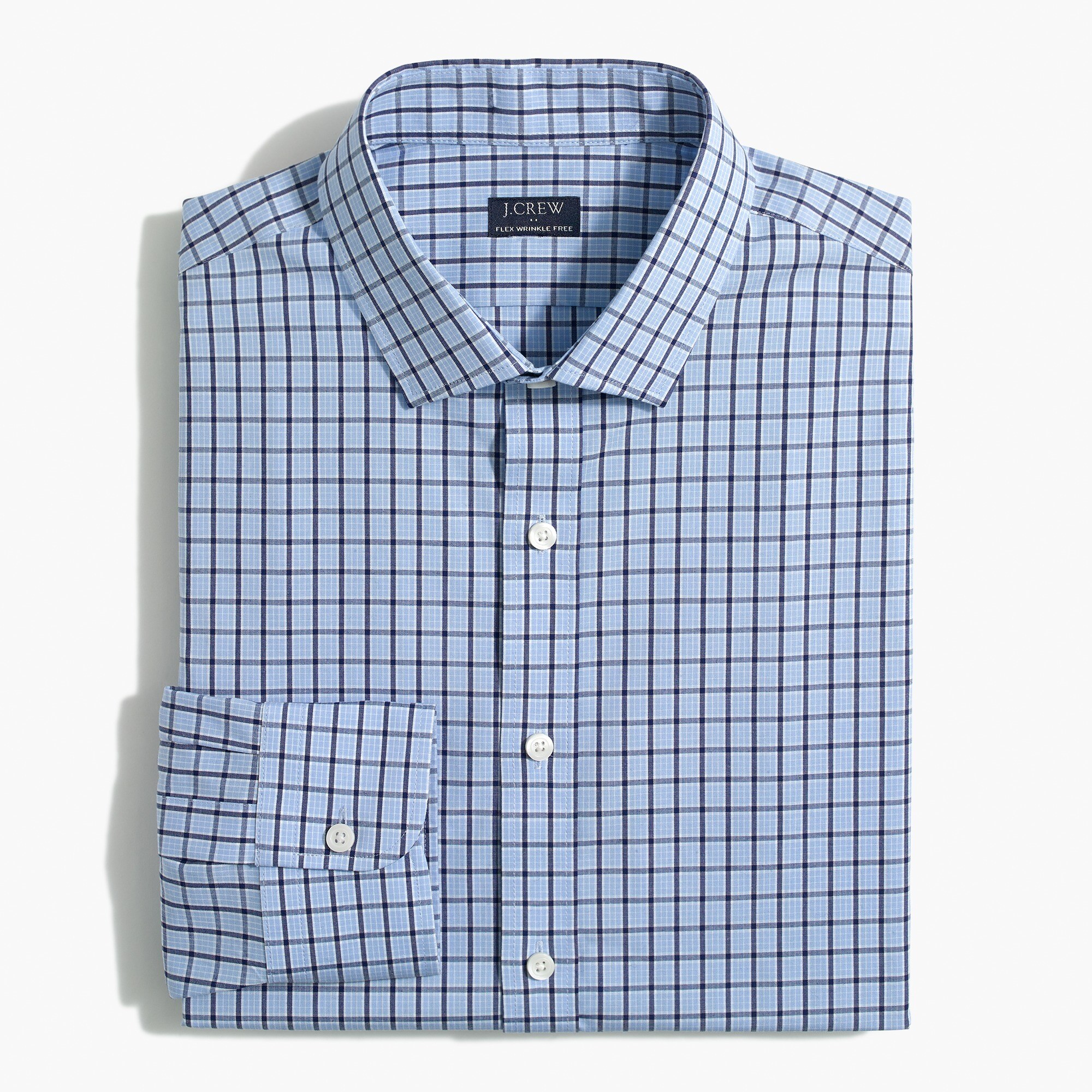 Thompson slim flex wrinkle-free dress shirt