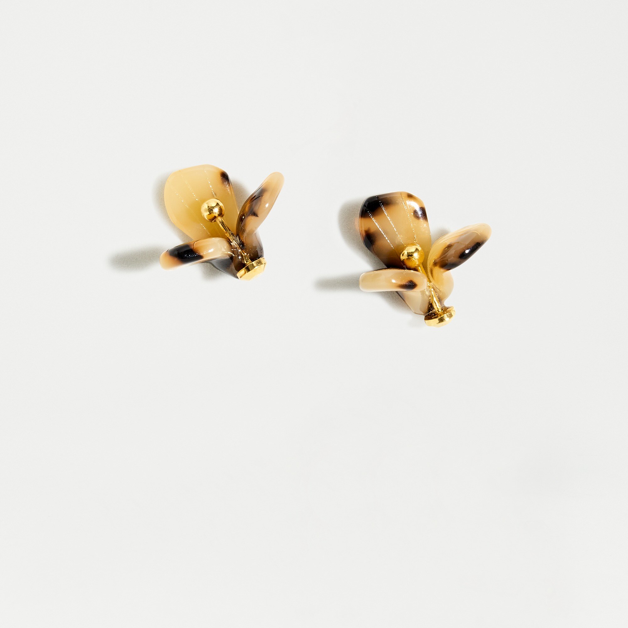 Lele Sadoughi X J.Crew Trillium Button stud earrings