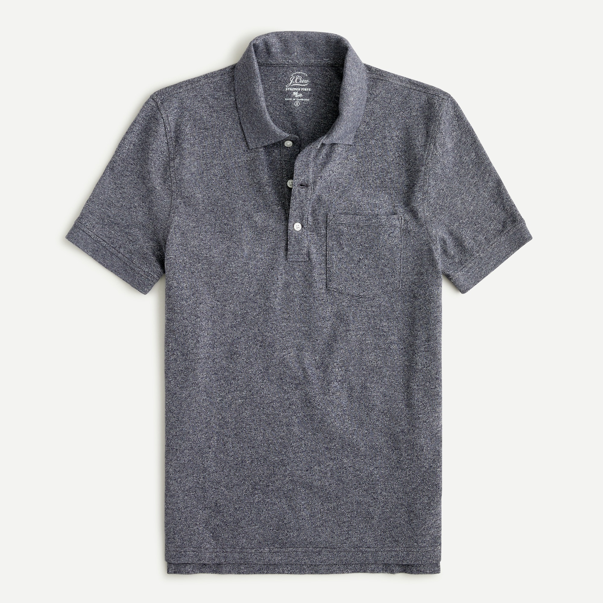J.Crew: Stretch Piqué Polo Shirt For Men