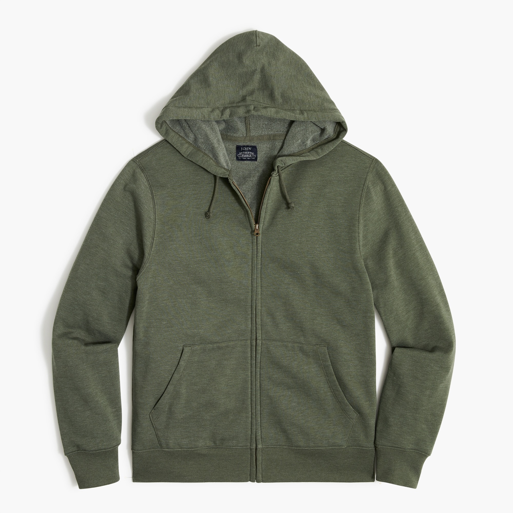 Factory: Fleece Full-zip Hoodie For Men