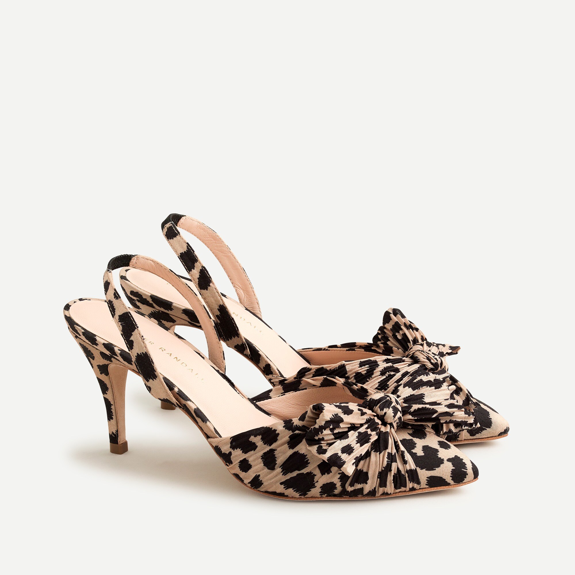 Loeffler Randall® Sylvana knot slingback heels