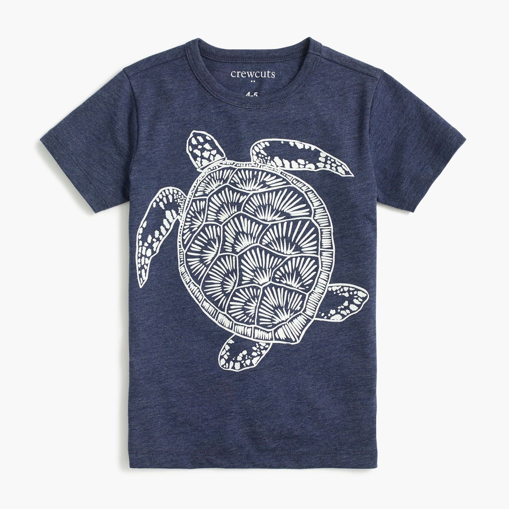 Boys' short-sleeve sea turtles graphic tee