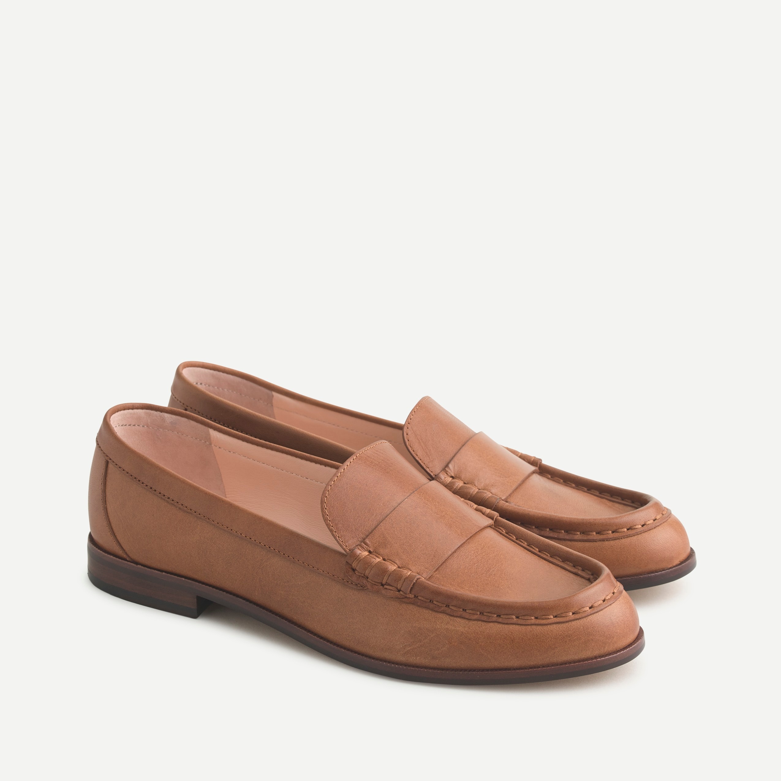 Classic leather penny loafers